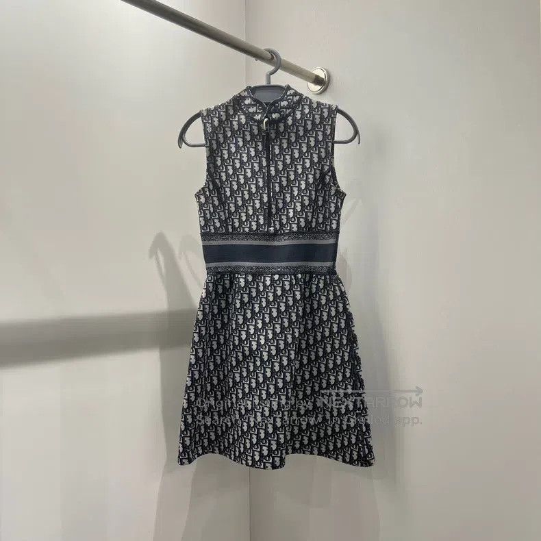Dior Dior Full print dress Size XXS / US 00 / IT 34 - 1 Thumbnail