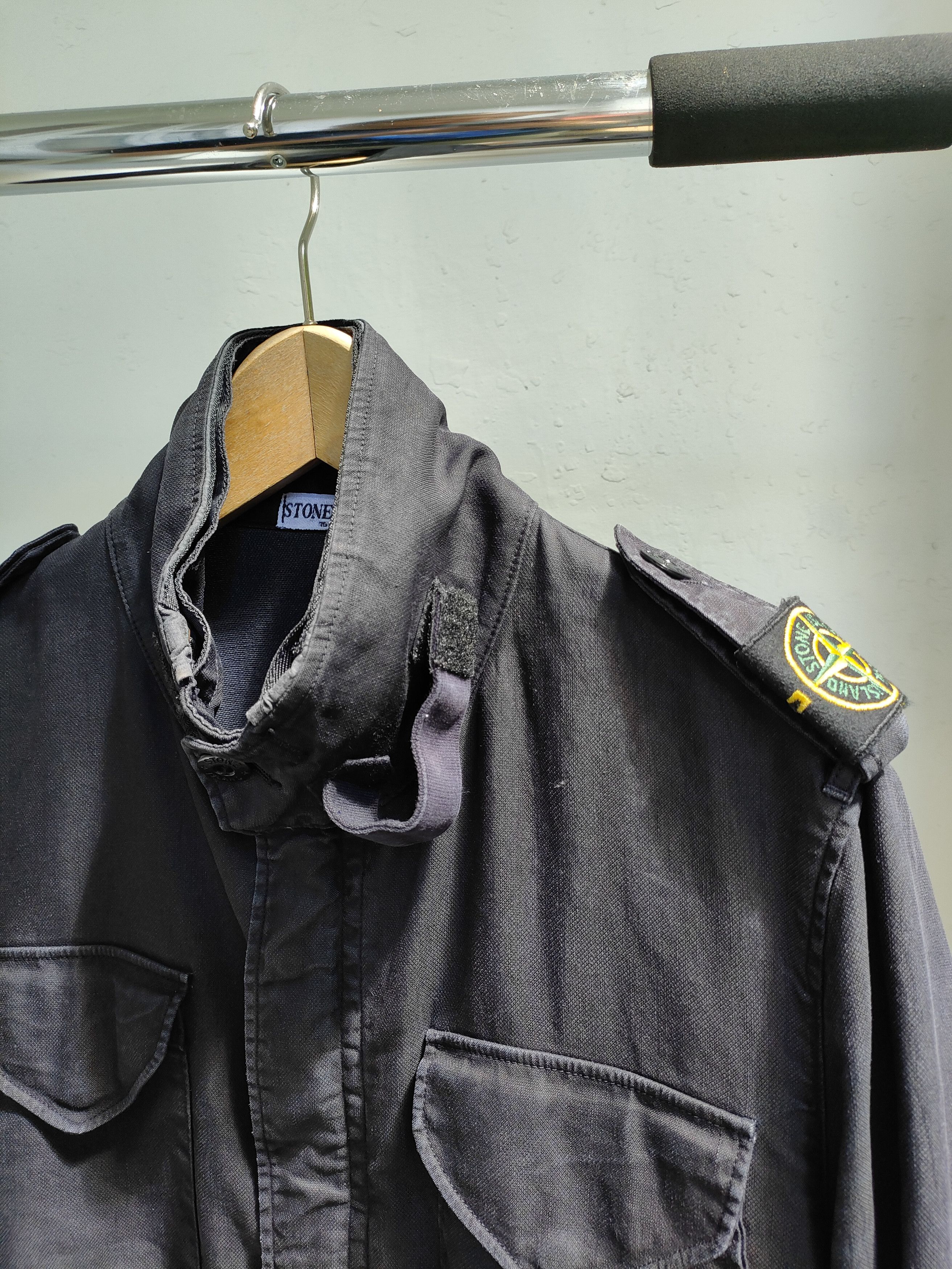Stone Island Stone Island S/S'04 Raso Gommato Jacket Medium | Grailed