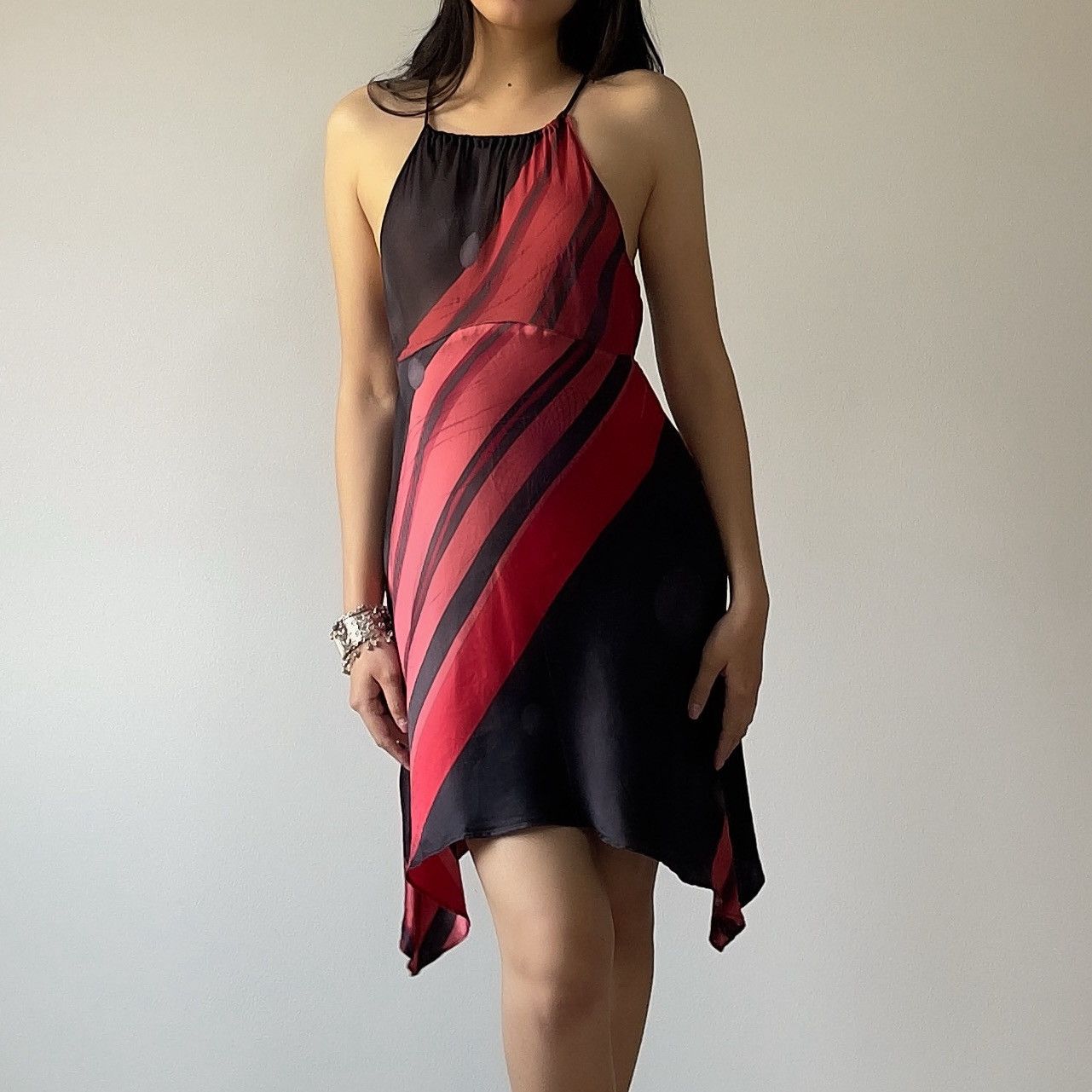 Victoria's Secret Victoria’s Secret Silk Halter-Neck Slip Dress (S–M) Size M / US 6-8 / IT 42-44 - 3 Thumbnail