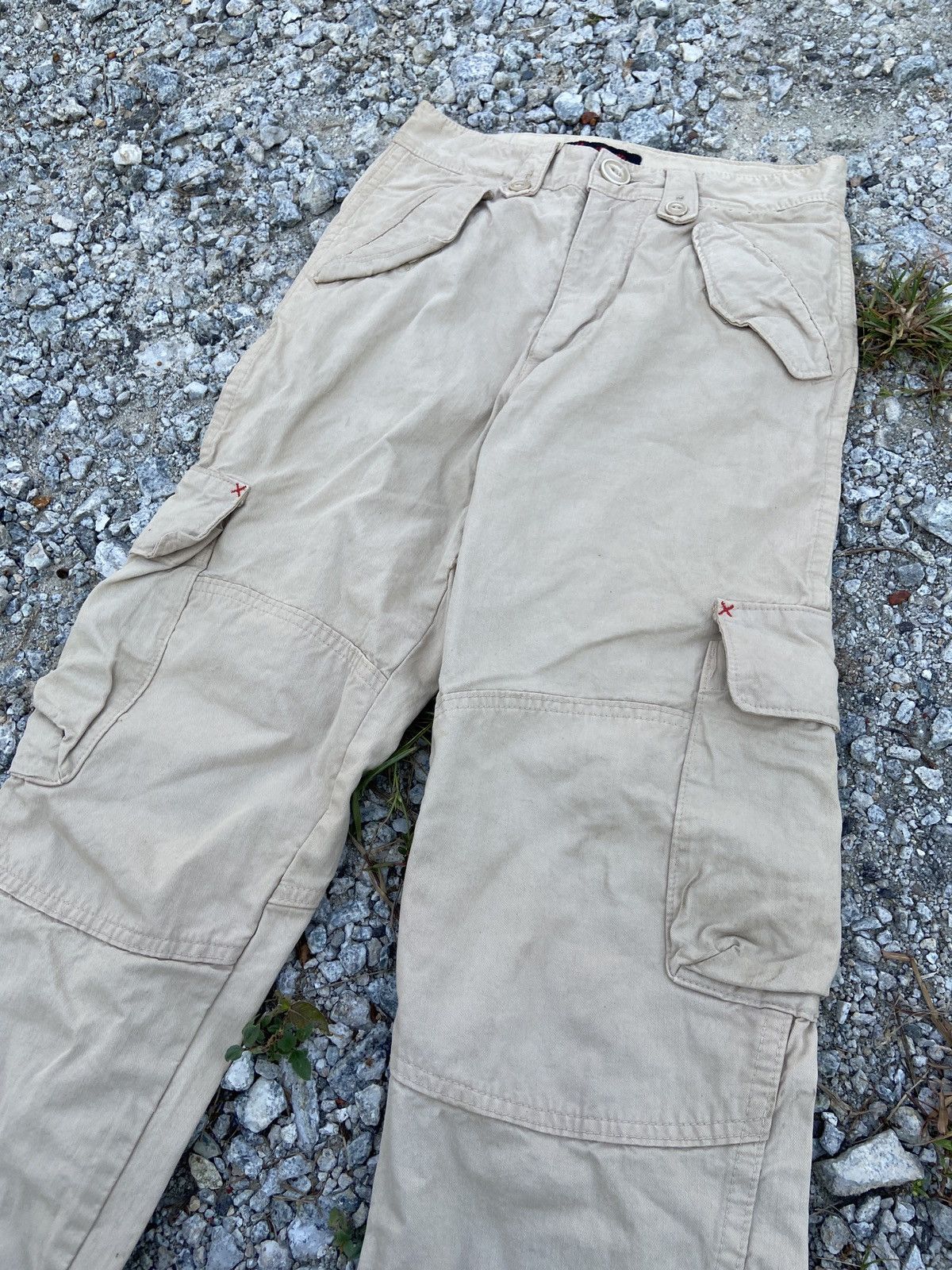 If Six Was Nine × Japanese Brand × Vintage Vintage Smile Jeans Cargopant Size US 27 - 5 Thumbnail