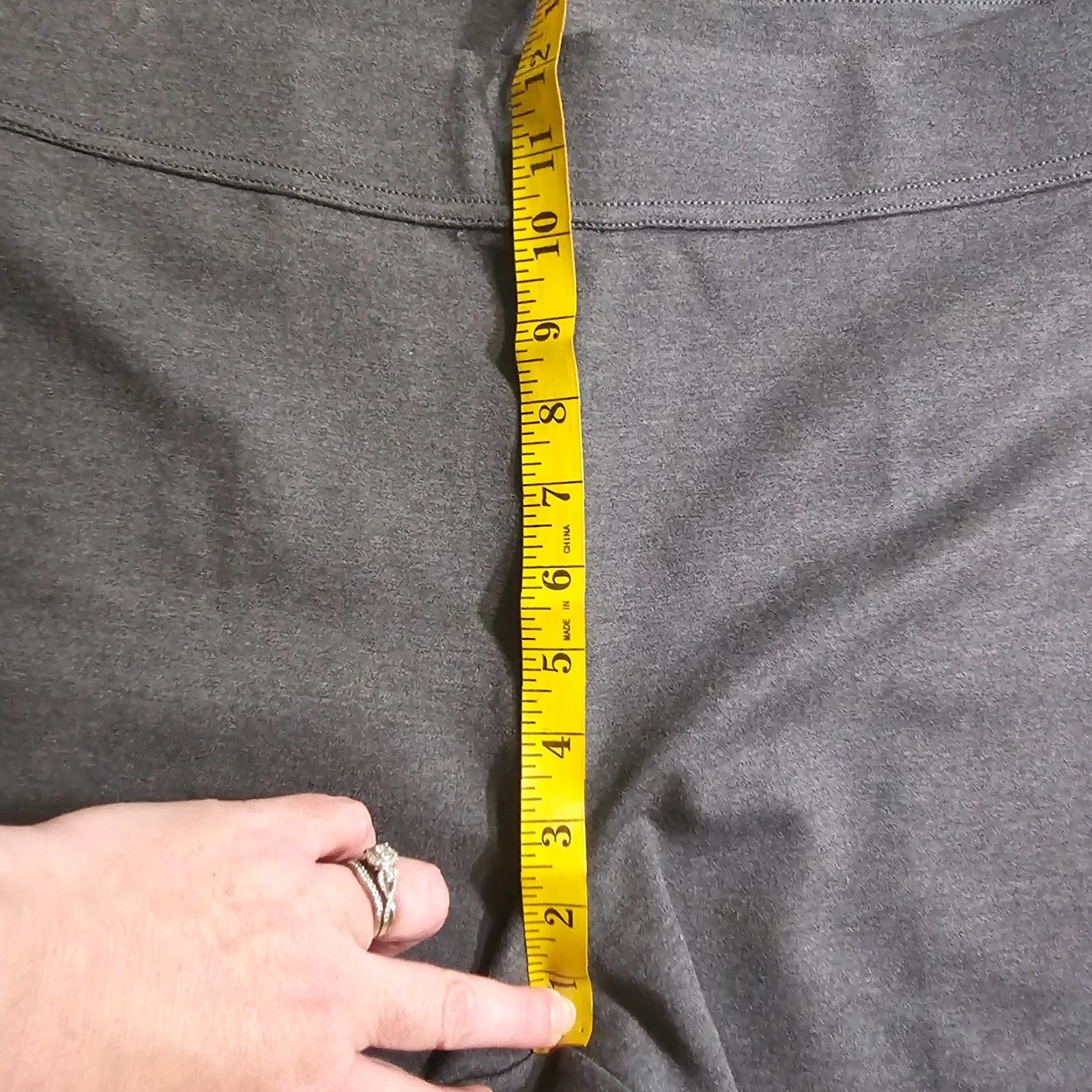 Soft Surroundings Soft Surroundings Pants Womens Gray XL Petite Ponte Knit Stretch Pull On Casual Size 40" / US 18 - 6 Thumbnail