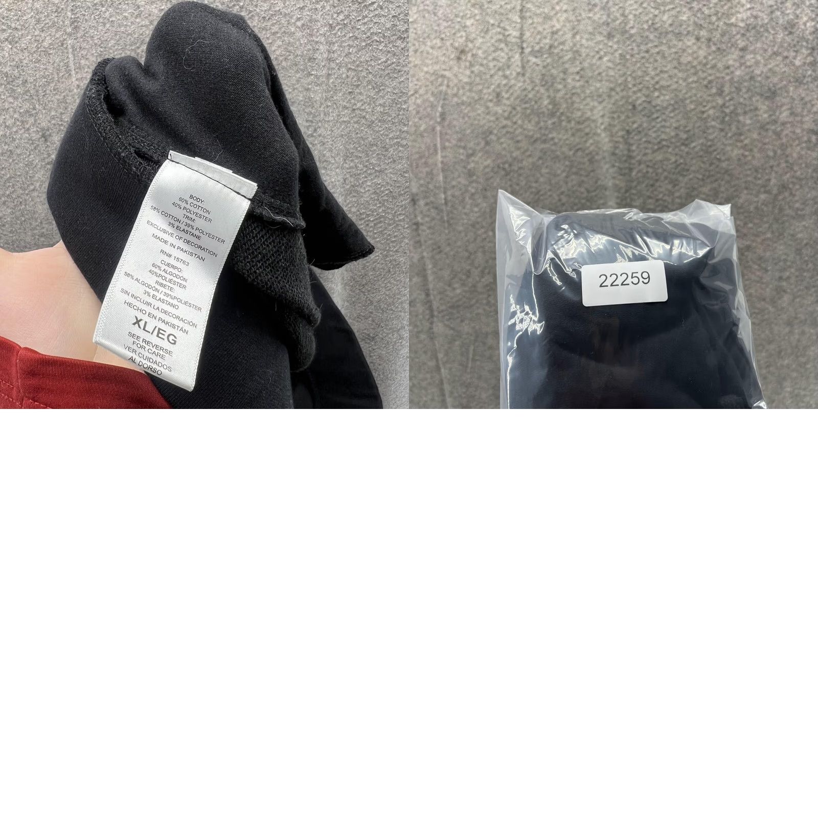 Champion VINTAGE Champion Sweatpants Women XL Black Jogger Fleece Drawstring Pockets Tapered Inseam 26" Size 40" / US 18 - 9 Thumbnail