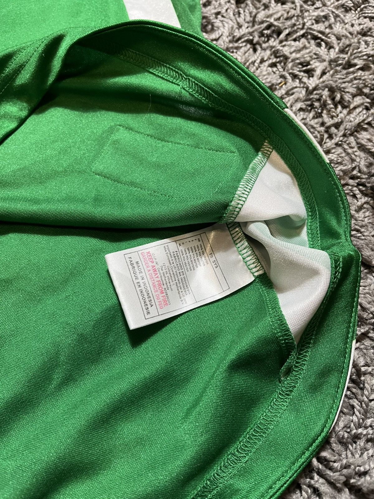 Nike × Vintage NIKE VINTAGE 00s SOCCER FOOTBALL BLANK JERSEY DRILL SHIRT Size US S / EU 44-46 / 1 - 5 Thumbnail