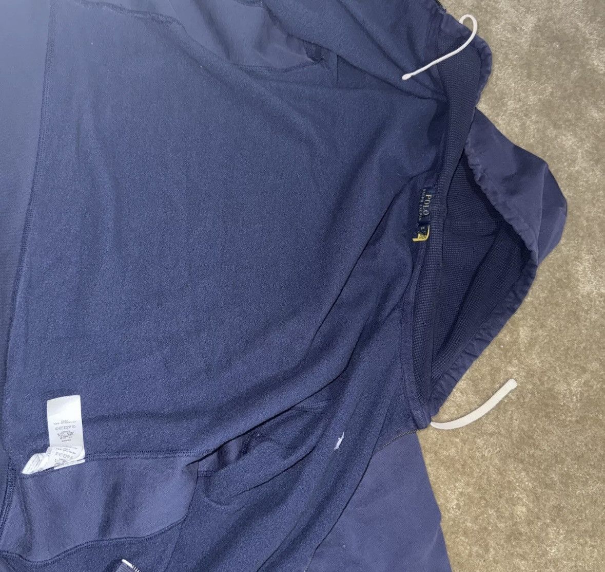Polo Ralph Lauren Full zip faded Size US XL / EU 56 / 4 - 8 Thumbnail