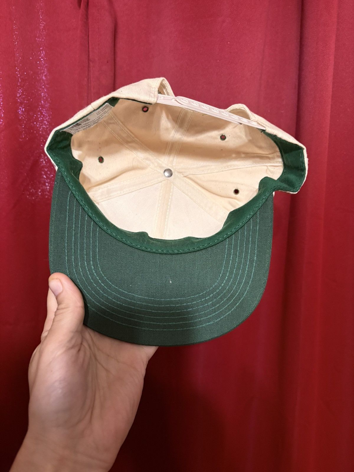 Vintage Vintage Pioneer Hat 90s Sunflower Money Sign Farm Wear Grail Size ONE SIZE - 8 Thumbnail