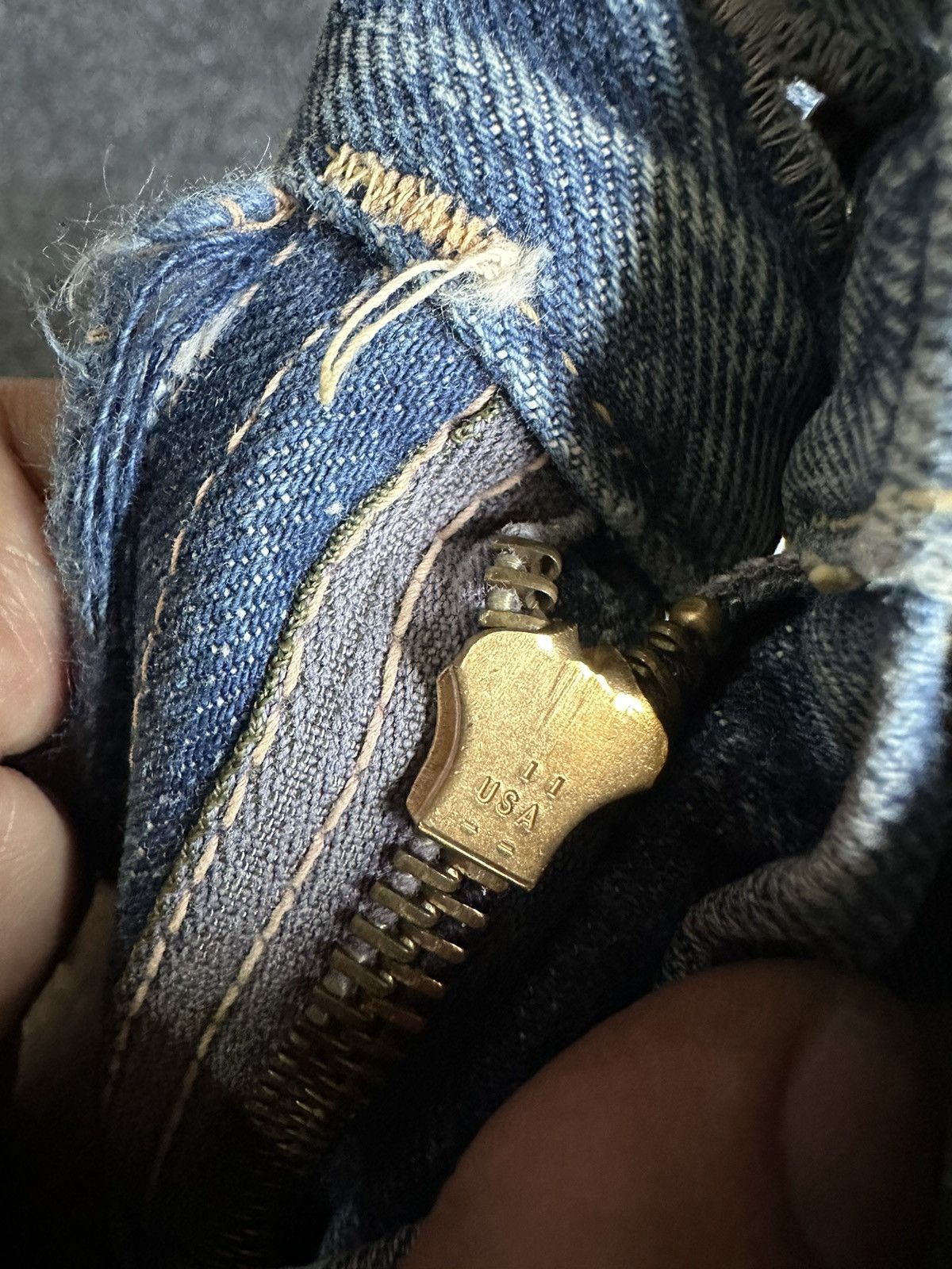 Big John Rare Vintage Big John USA Flare Distressed Denim W28 D130 Size US 28 / EU 44 - 14 Thumbnail