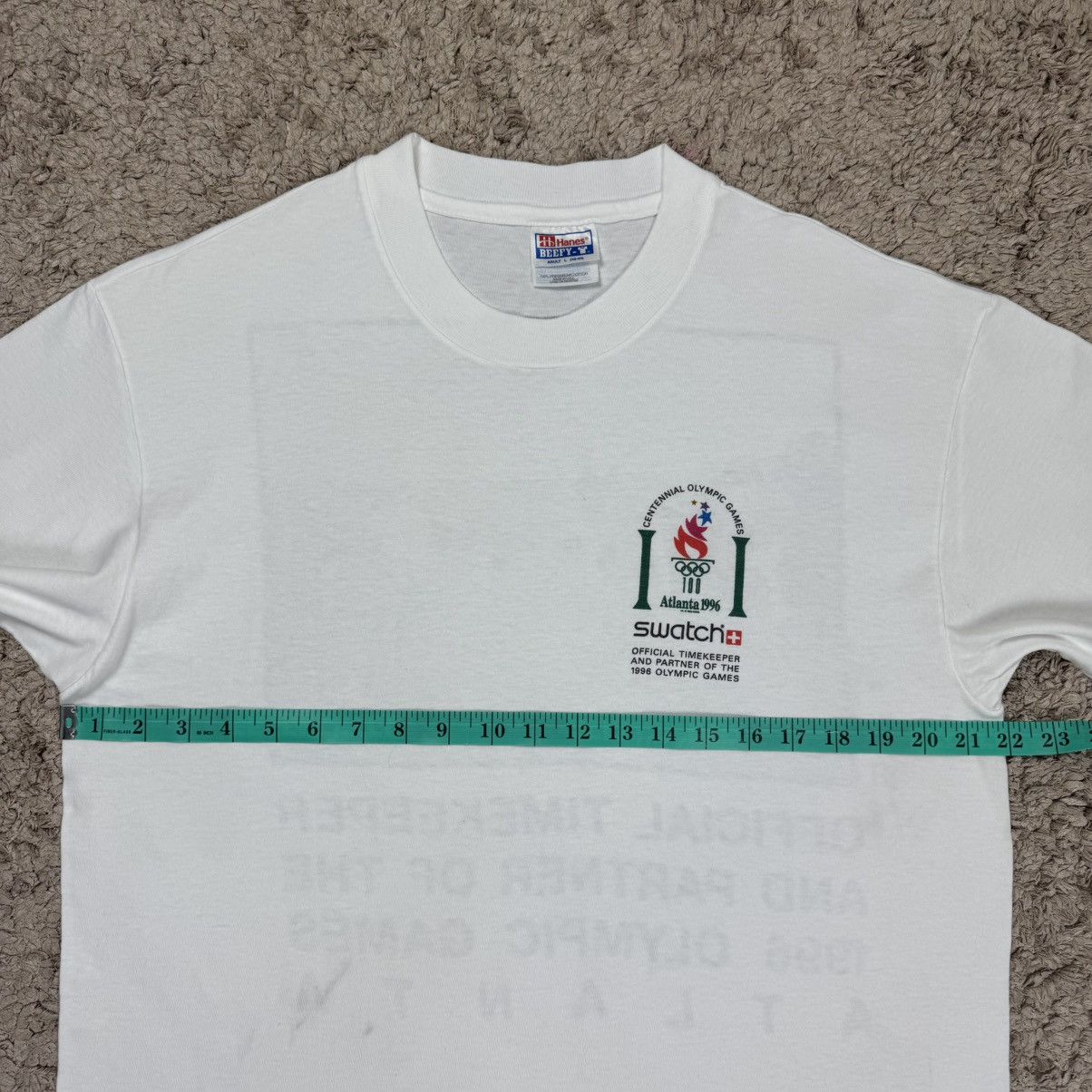 Swatch Vintage Swatch 1996 Atlanta Olympics T-shirt Size US L / EU 52-54 / 3 - 18 Thumbnail