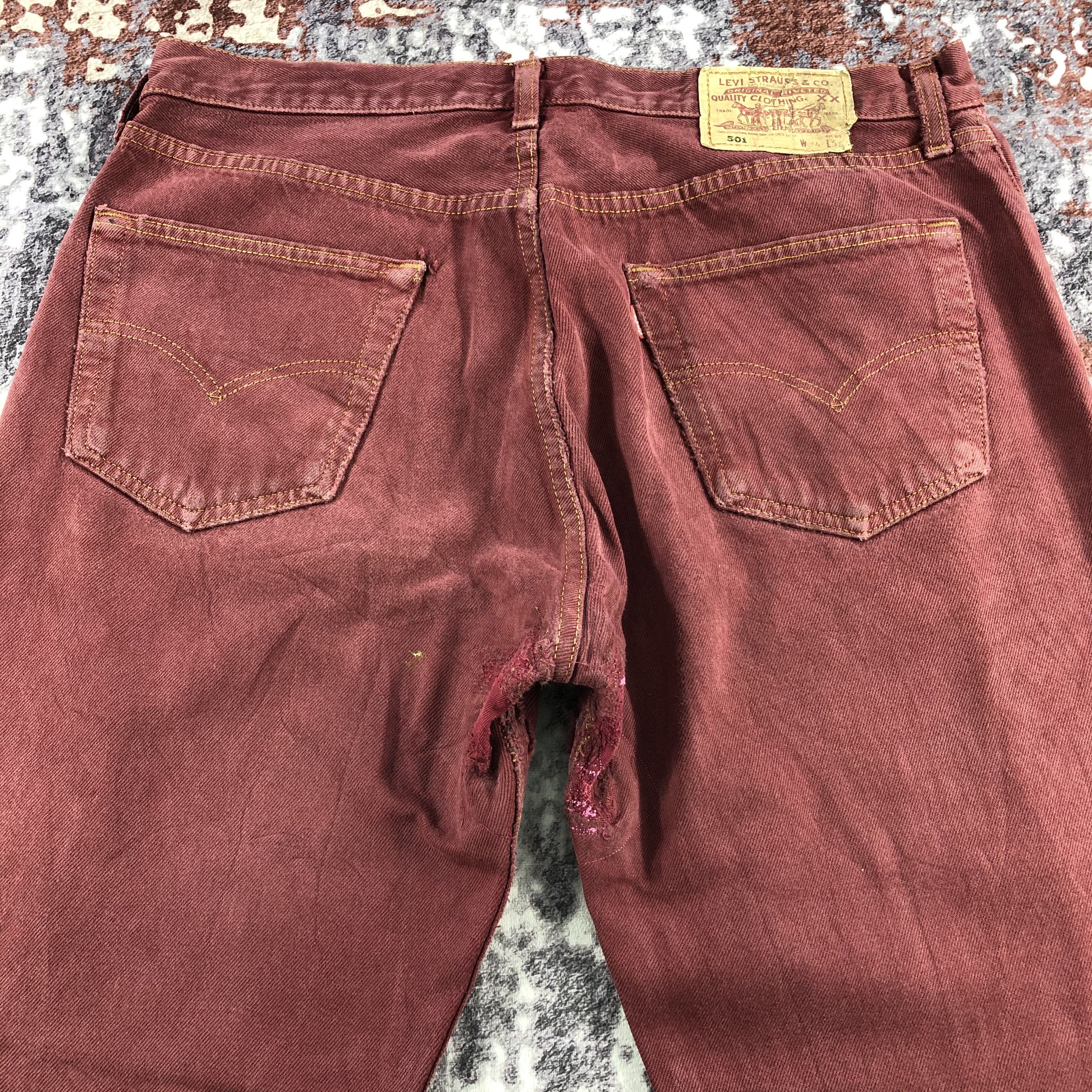 Levi's × Vintage Vintage 90s Levis 501 Jeans-JM2563 Size US 34 / EU 50 - 5 Thumbnail