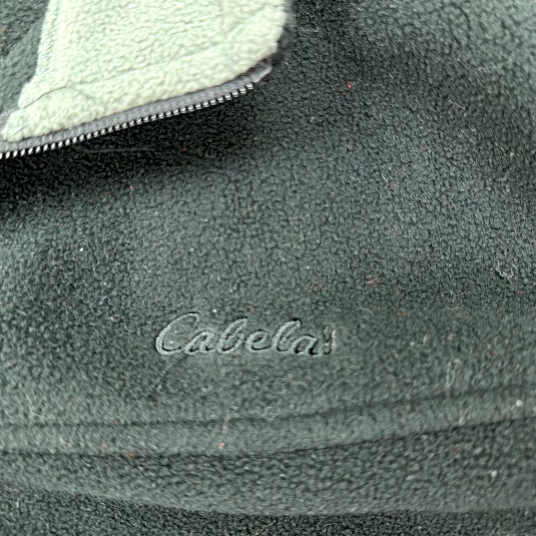 Vintage Cabela's Vest Mens Large Black Fleece Full Zip Outdoor Hunting Layer Casual Size US L / EU 52-54 / 3 - 5 Thumbnail