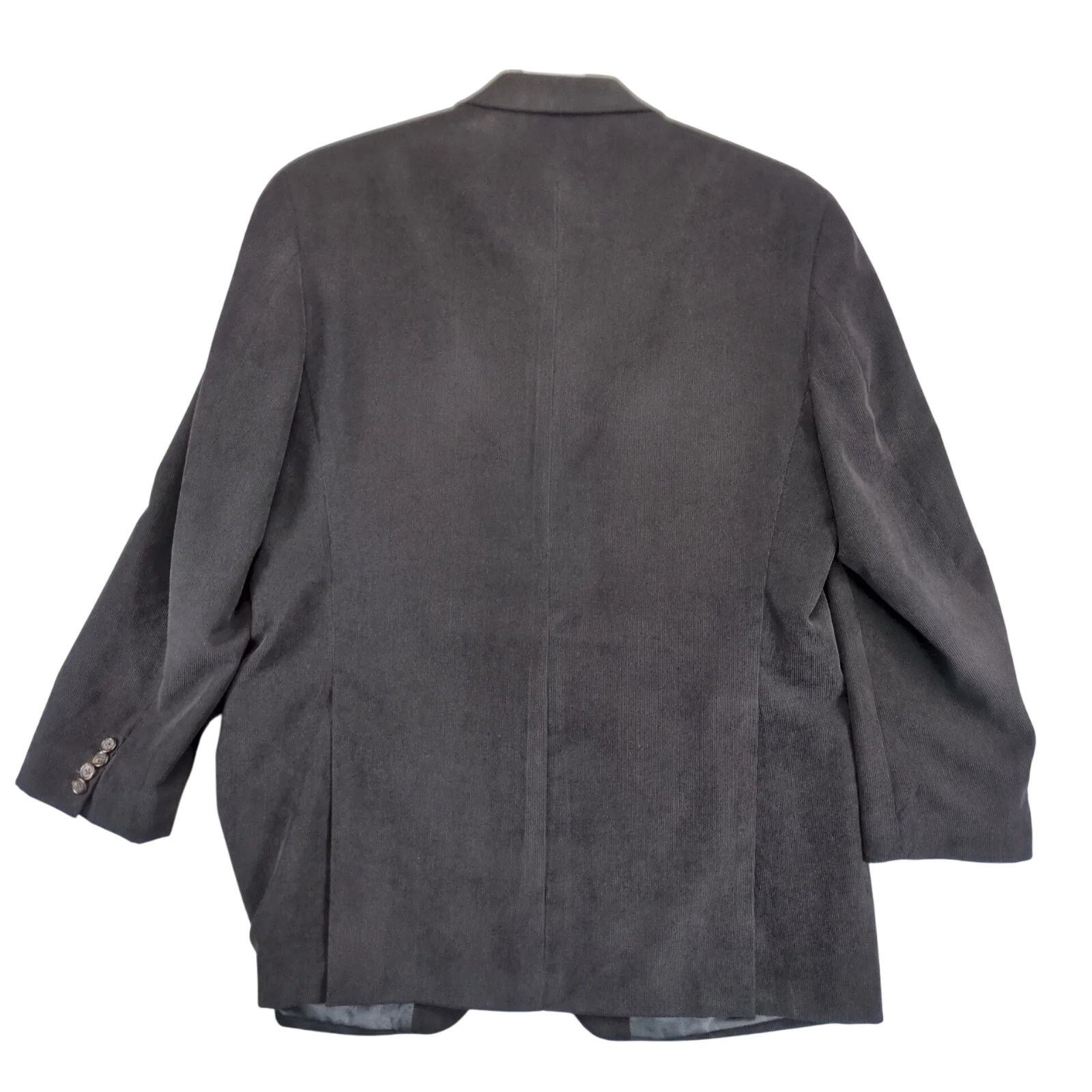 Ralph Lauren Ralph Lauren Black Corduroy Sports Coat 44L Blazer Jacket Size 44L - 2 Thumbnail