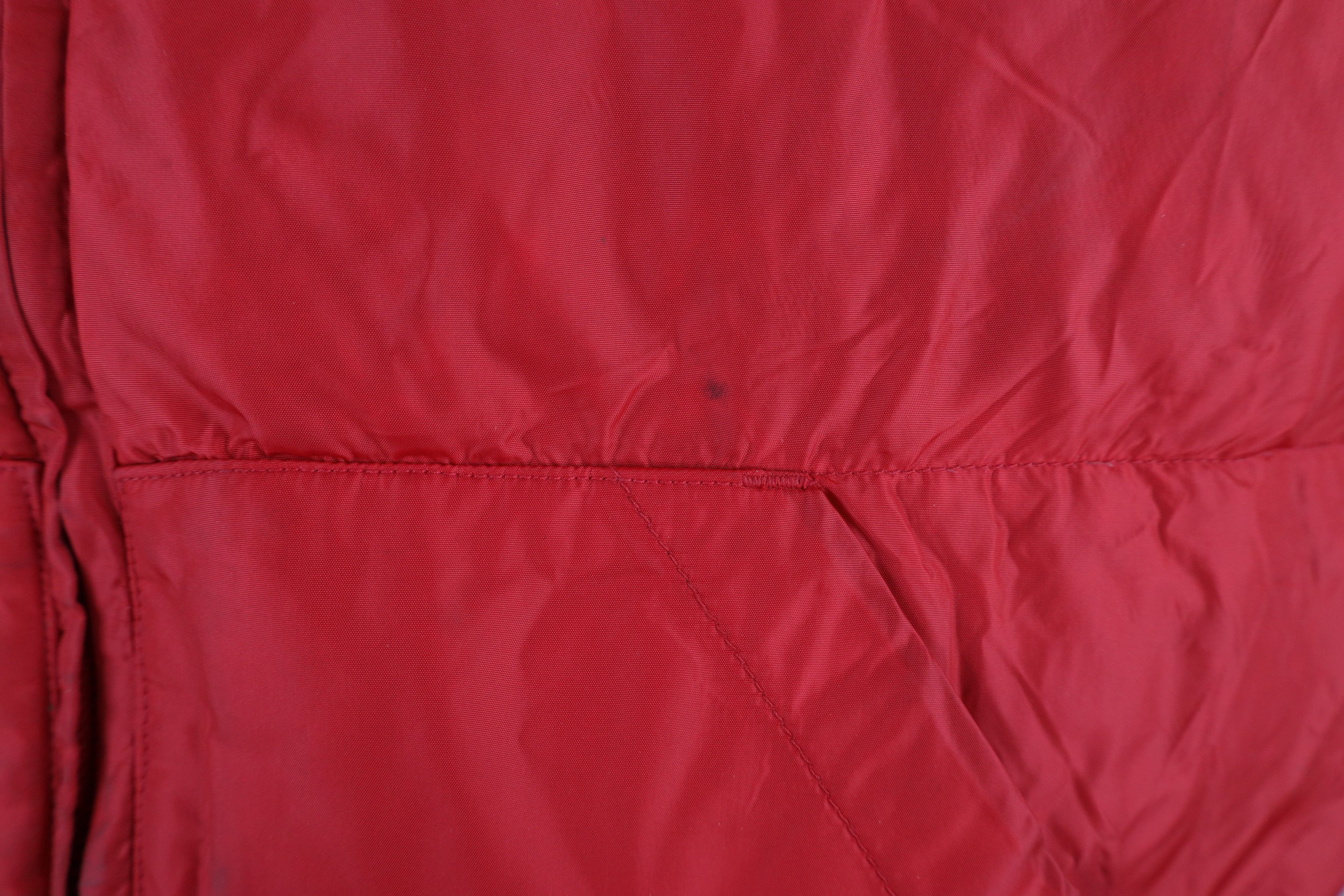 Eddie Bauer × Vintage Vintage 90s Eddie Bauer Goose Down Puffer Vest Jacket Red Size US XL / EU 56 / 4 - 5 Thumbnail