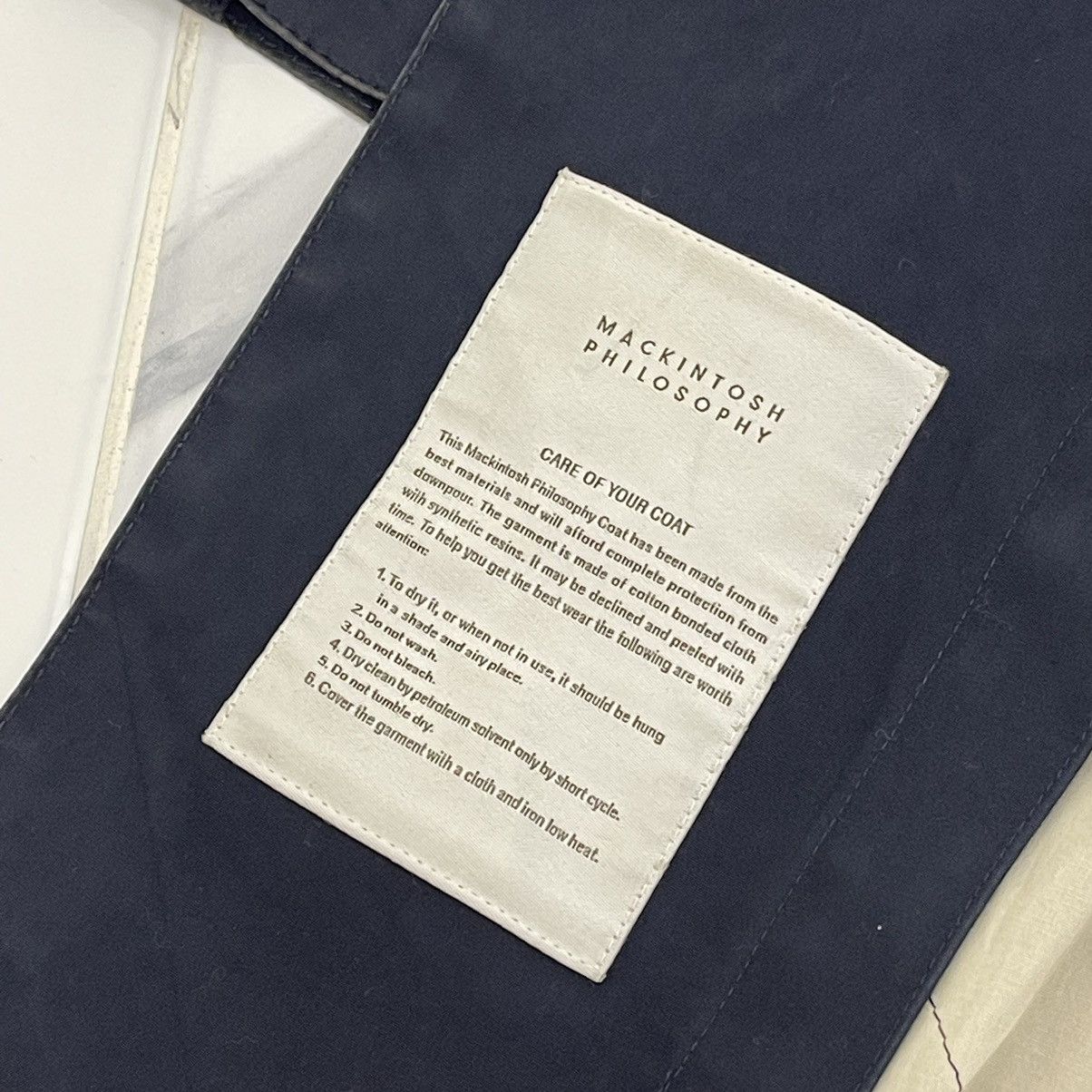 Mackintosh ⚡️Mackintosh Philosophy Navy Coat Size US M / EU 48-50 / 2 - 18 Thumbnail