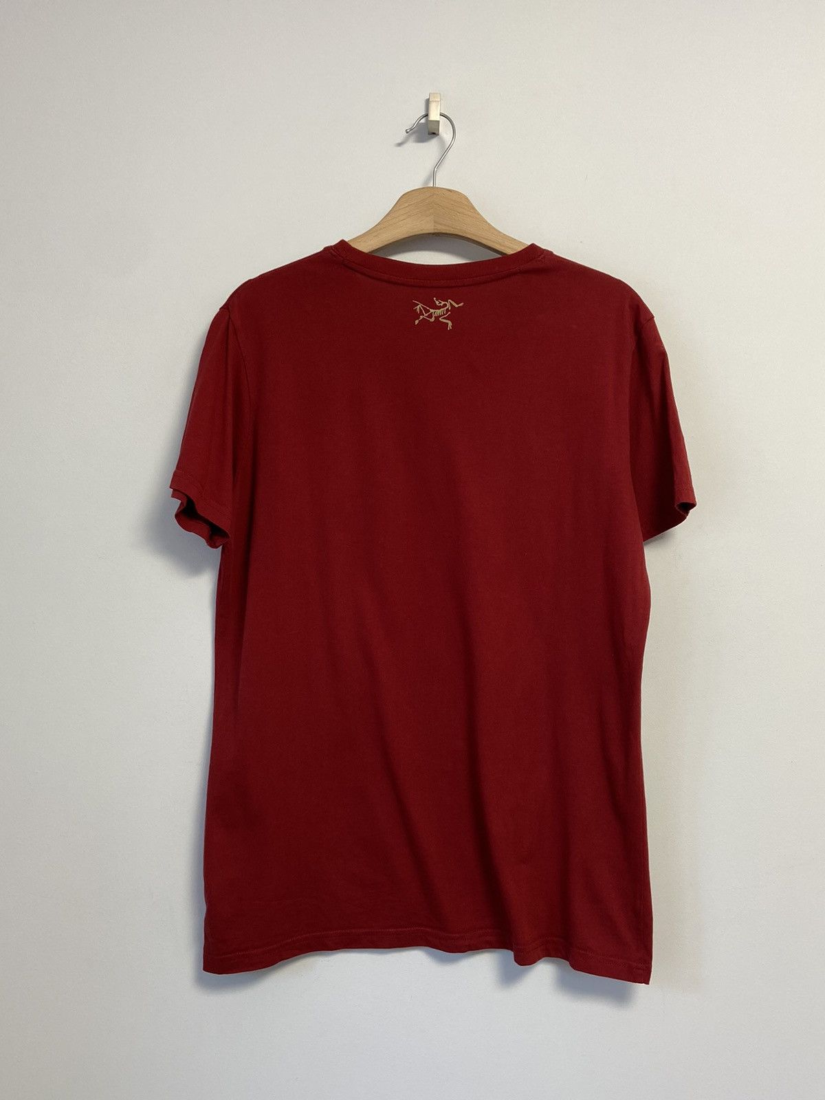 Arc'teryx Vintage Arcteryx Big Logo T-Shirt Red Size US M / EU 48-50 / 2 - 10 Thumbnail