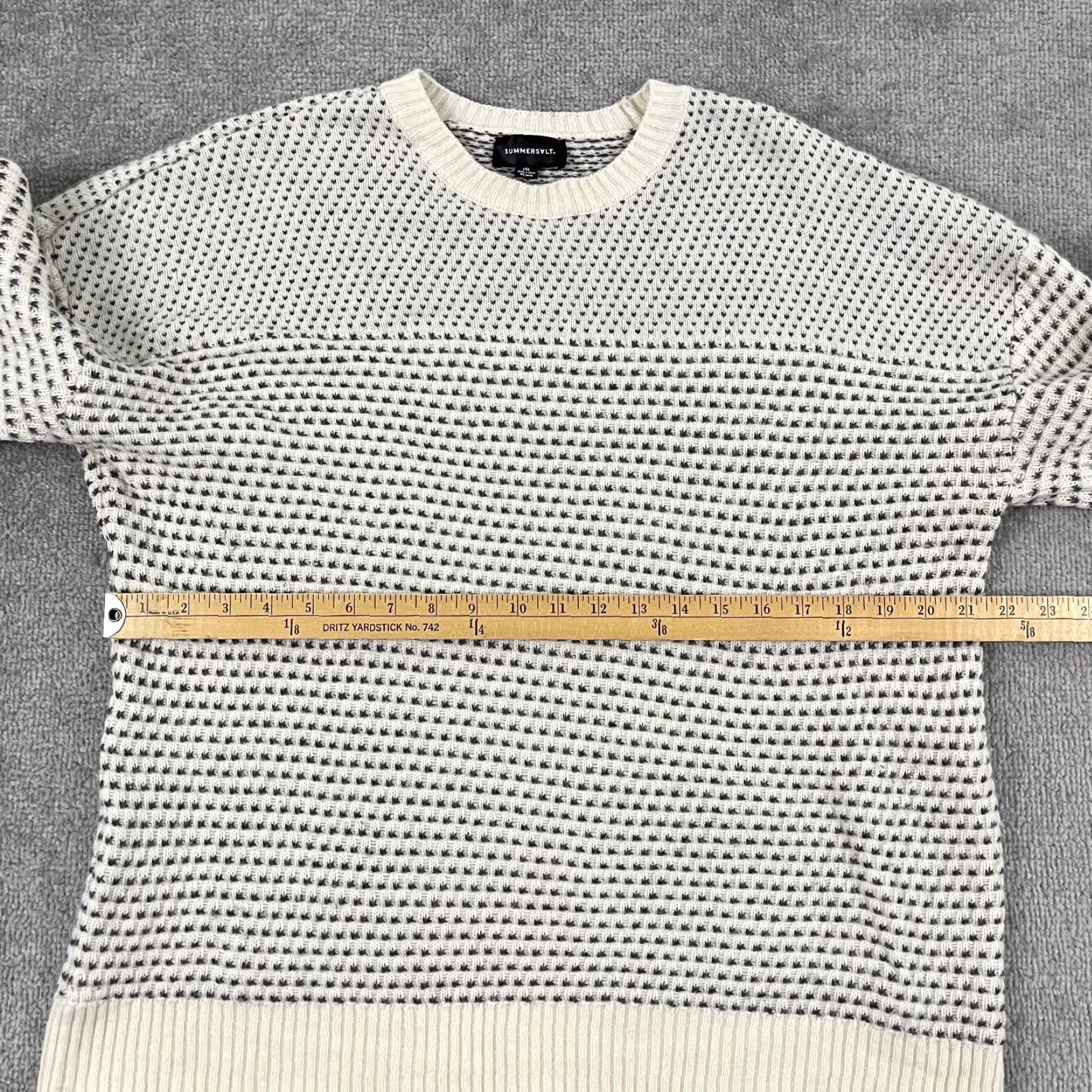Vintage VINTAGE Summersalt Sweater Womens Wool Cashmere Knit Pullover 1X Long Sleeve Gray Fall Winter Size XL / US 12-14 / IT 48-50 - 6 Thumbnail