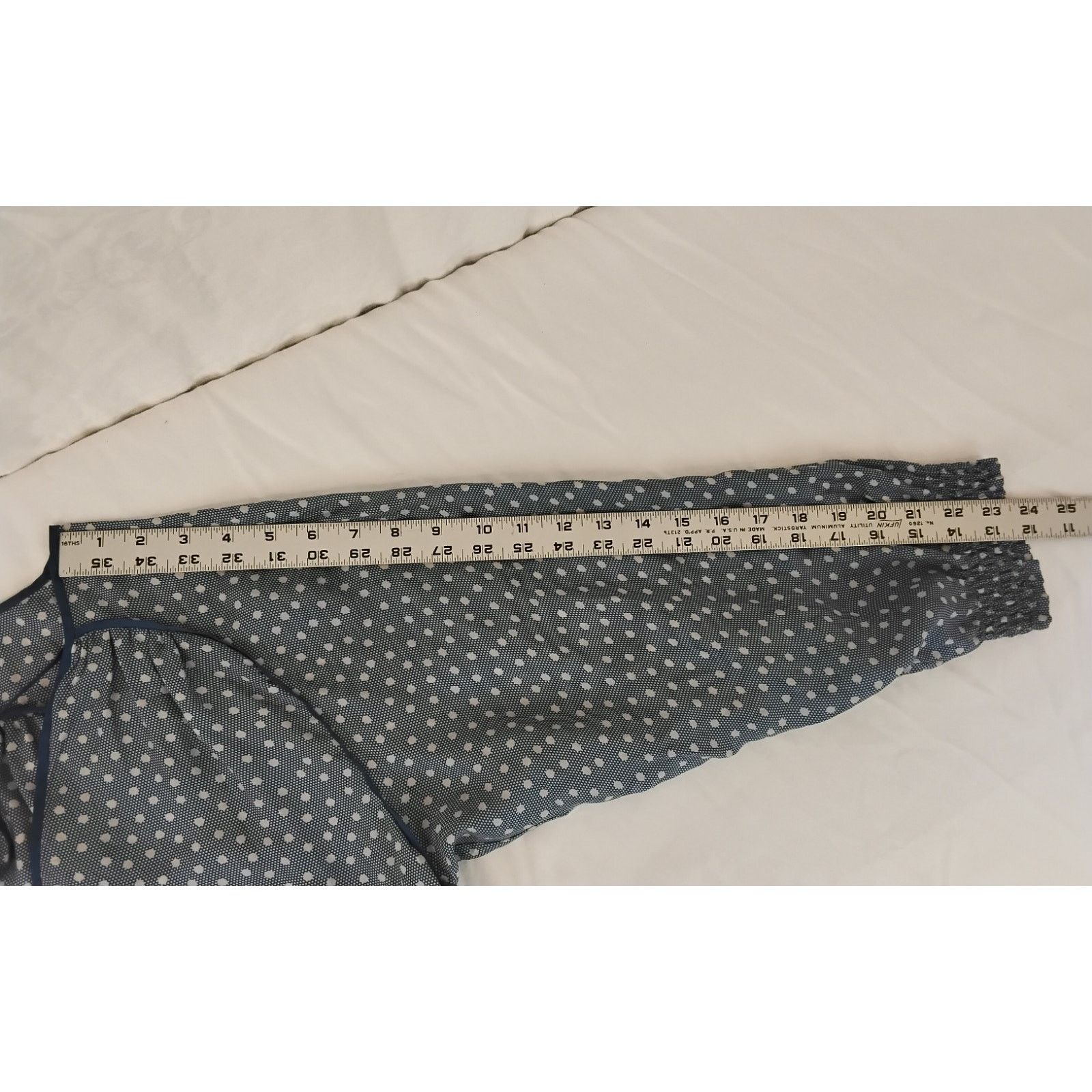 Rebecca Taylor Rebecca Taylor Dress Women's 4 Blue/White Polka Dots Size S / US 4 / IT 40 - 8 Thumbnail