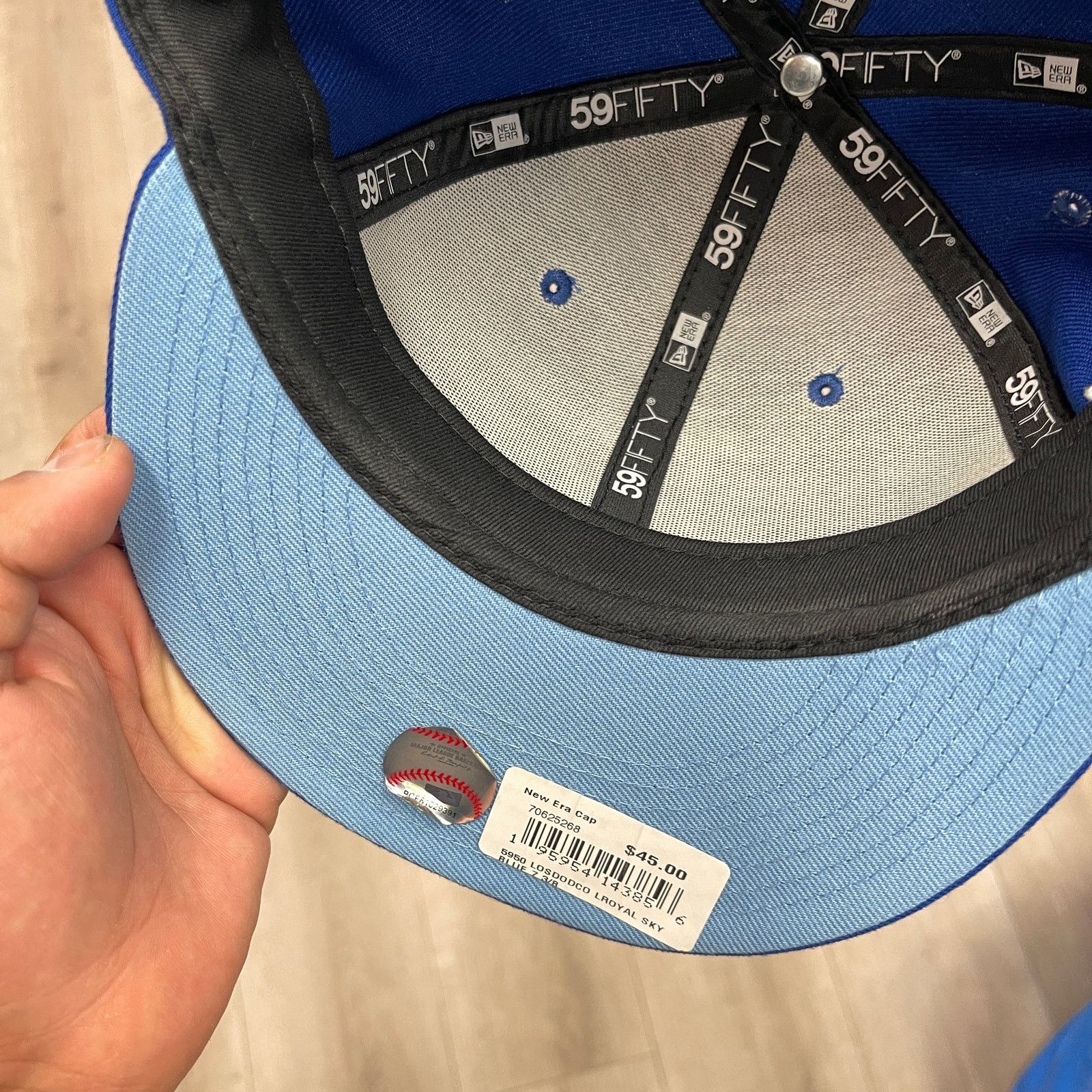 New Era Los Angeles Dodgers New Era 1988 World Series Patch Hat Size ONE SIZE - 7 Thumbnail