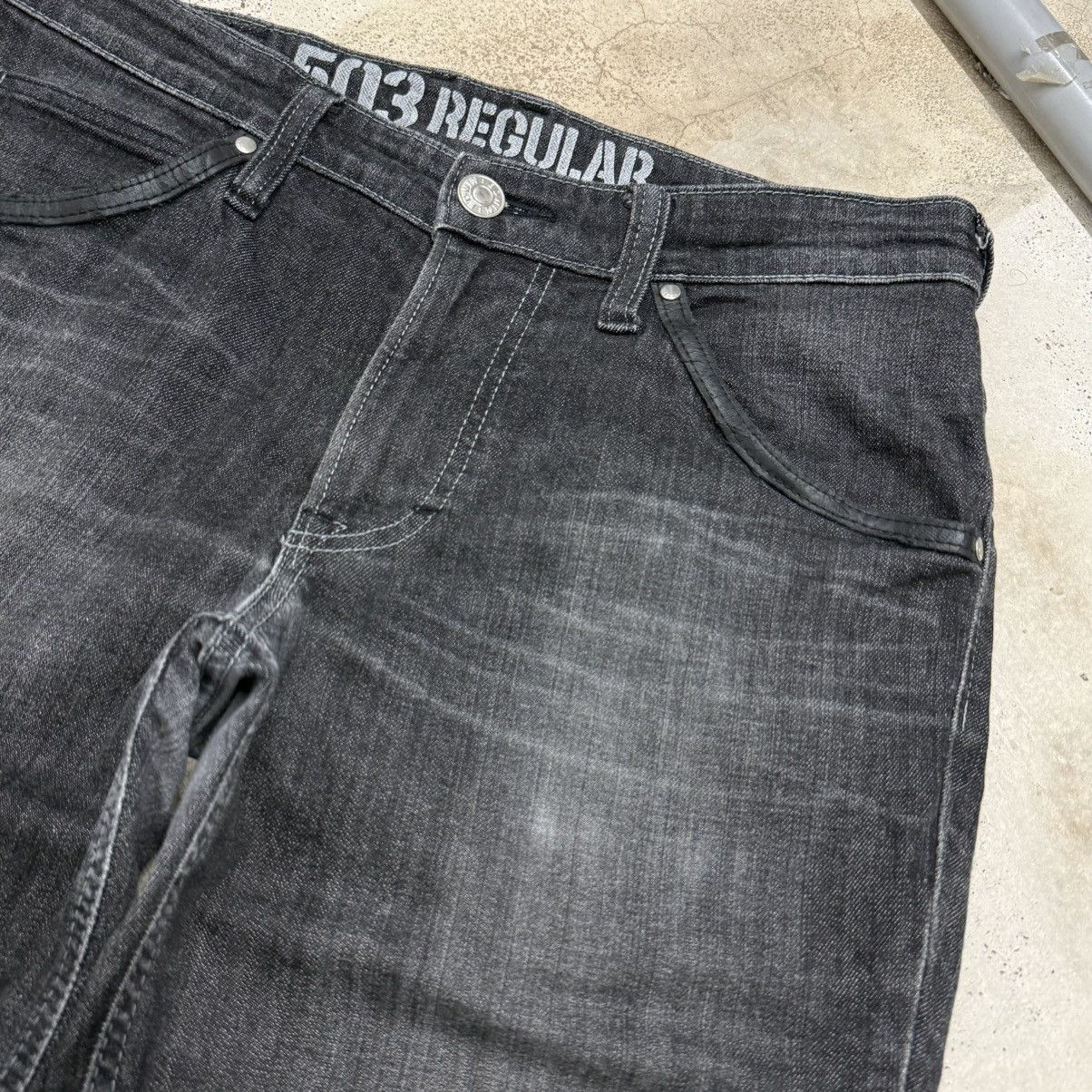 Edwin Edwin 503 Regular Edge of Blue Jeans Stretch Denim Pants Size US 32 / EU 48 - 8 Thumbnail