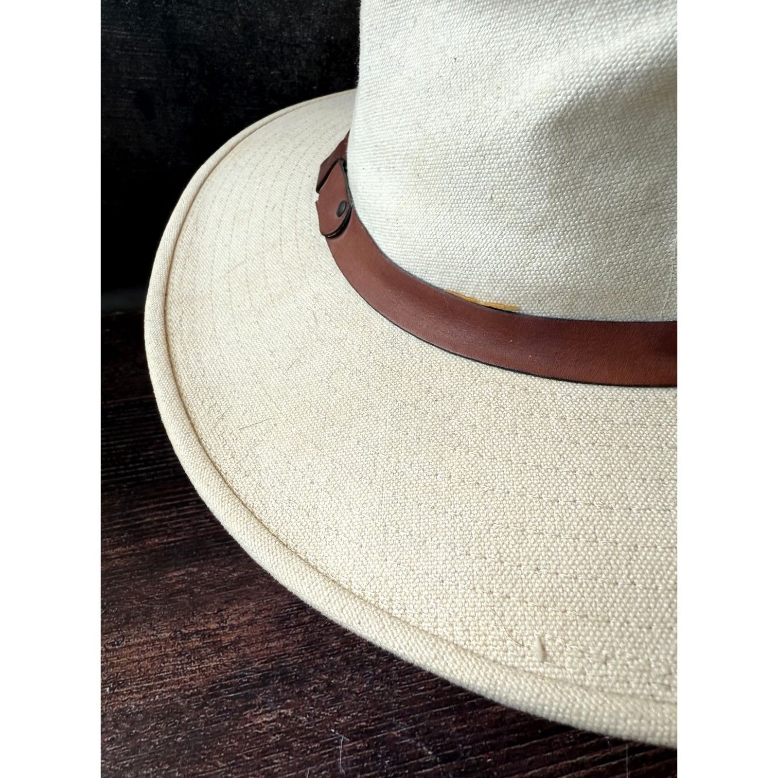 Vintage New York Hat& Cap co. White Bucket Traveller Hat L 56cm Men Baseball Cap Buckets Hat Size ONE SIZE - 7 Thumbnail