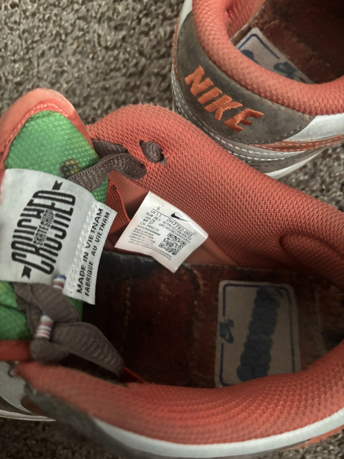 Nike NIKE SB DUNK& CRUSHED Size US 6 / EU 39 - 5 Thumbnail