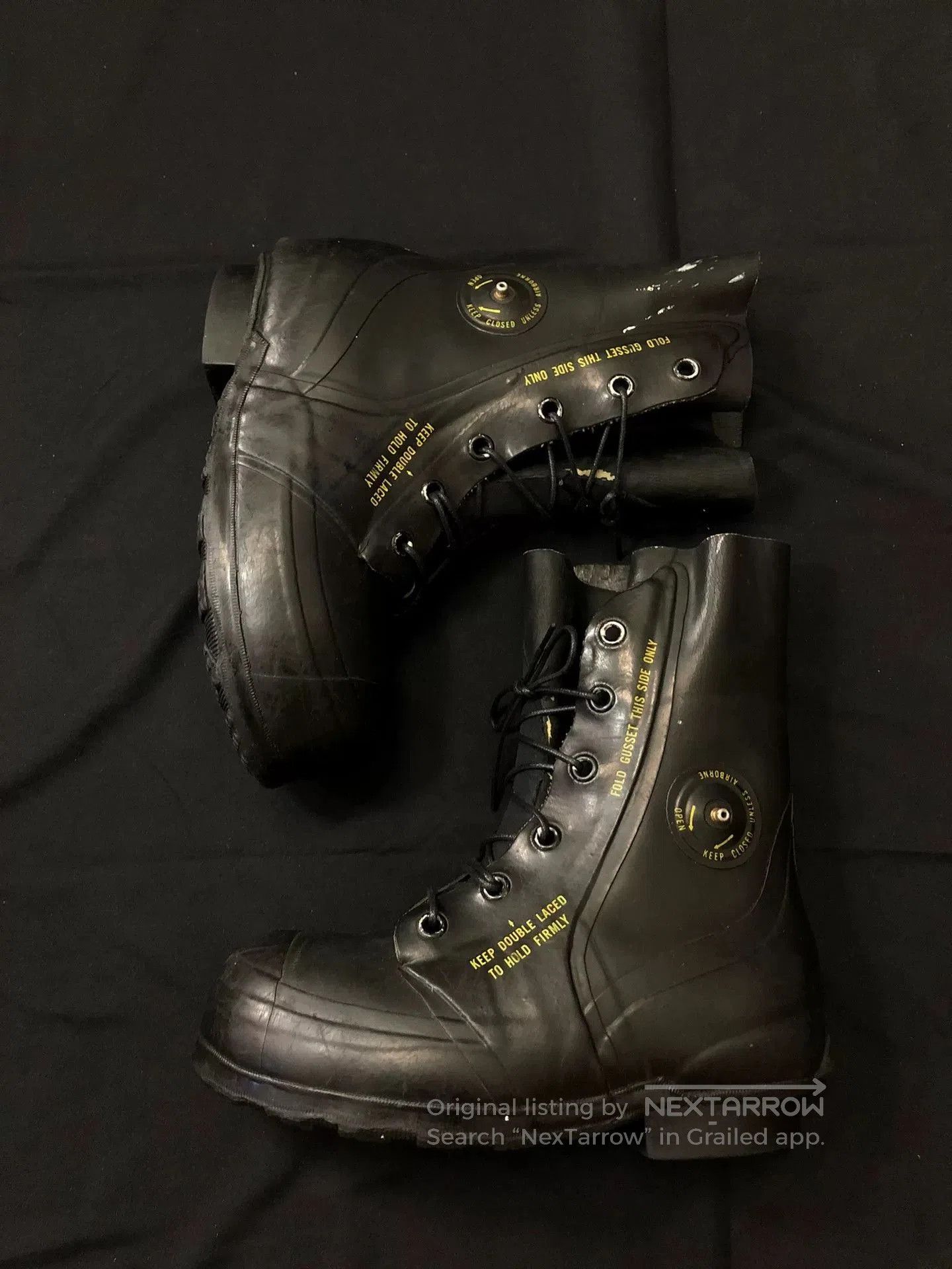 Raf Simons RAF SIMONS Vintage Military Boots. Size US 8 / EU 41 - 1 Thumbnail