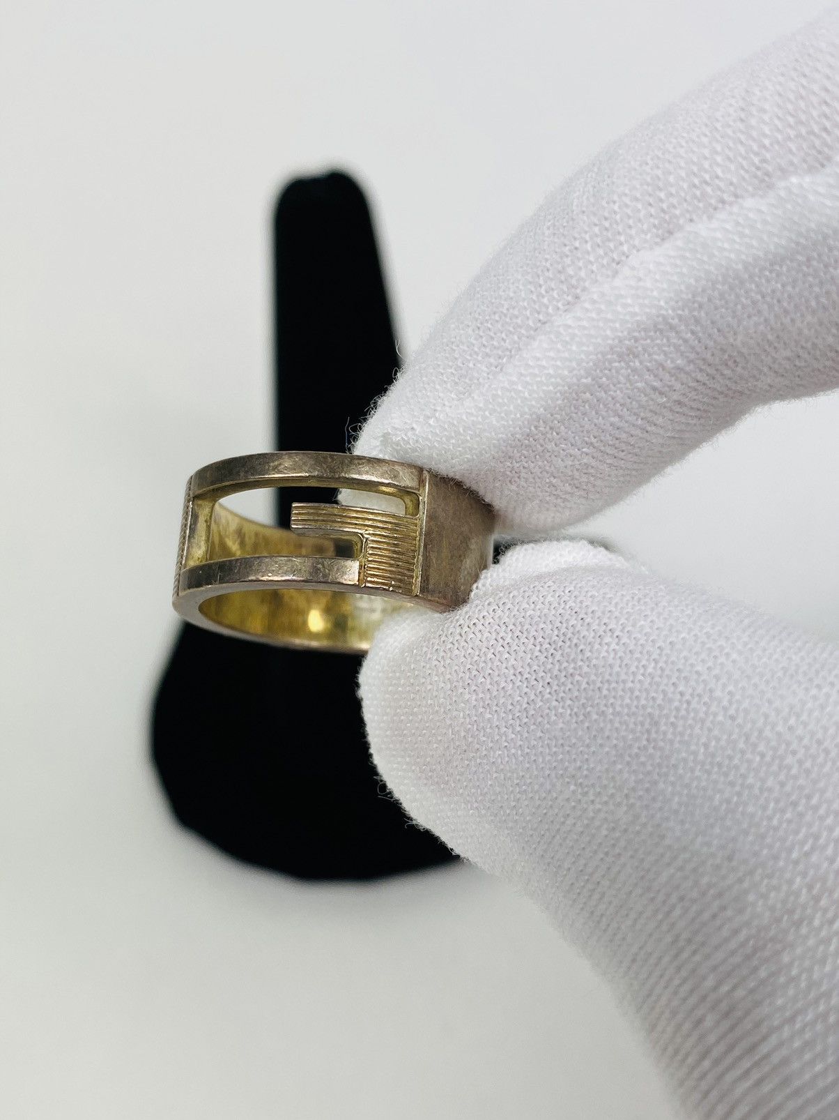 Gucci Gucci .925 Silver G Ring IT12 Size ONE SIZE - 2 Thumbnail
