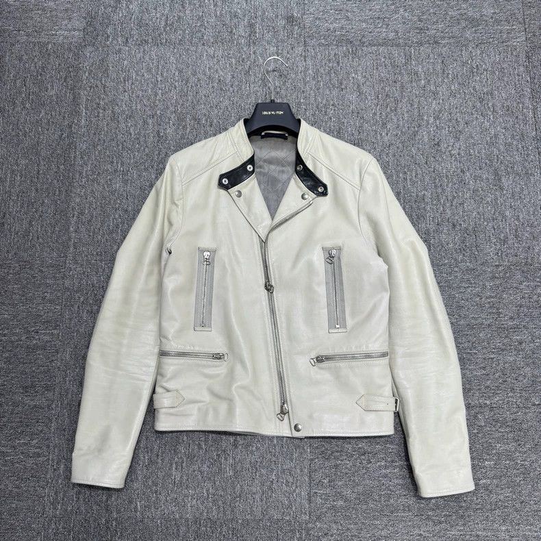 Lanvin Lanvin Cowhide motorcycle leather jacket Size US M / EU 48-50 / 2 - 1 Thumbnail