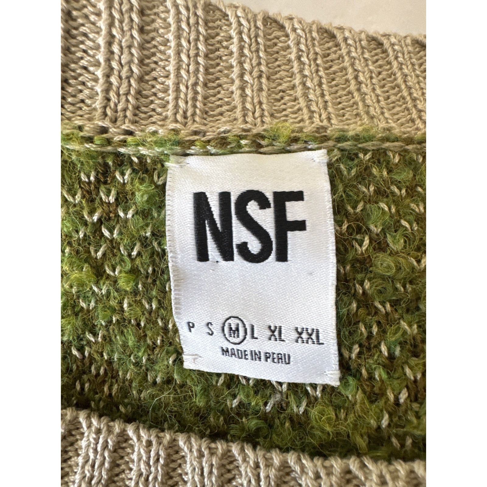 NSF NSF - BLAYNE SWEATER CAMO JACQUARD Cropped Medium Size M / US 6-8 / IT 42-44 - 8 Thumbnail