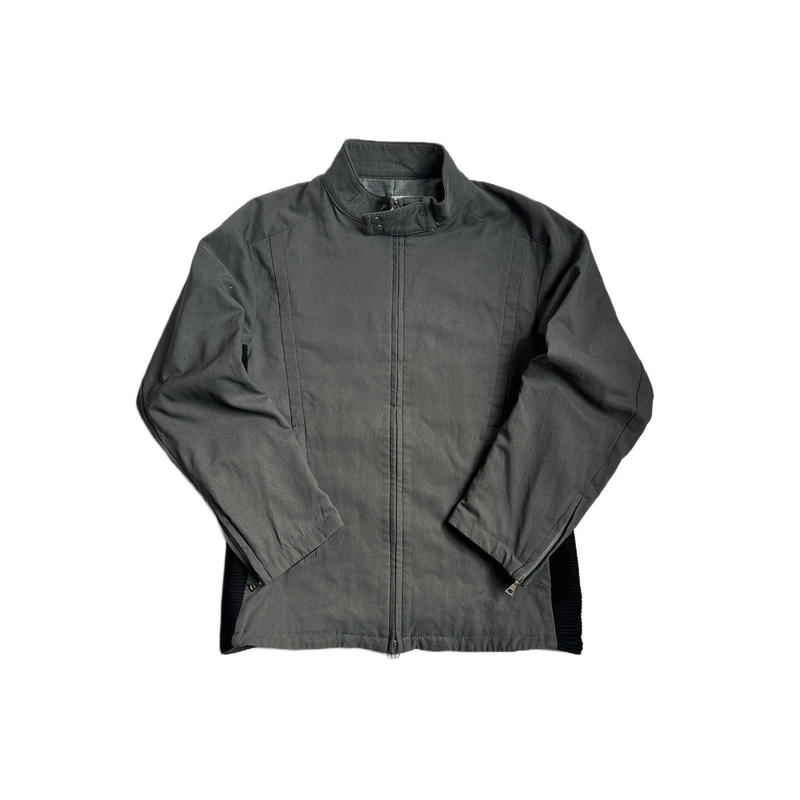品 KATHARINE HAMNETT LONDON WILD SHEEP SINGLE BLOUSON GREY 【公式 