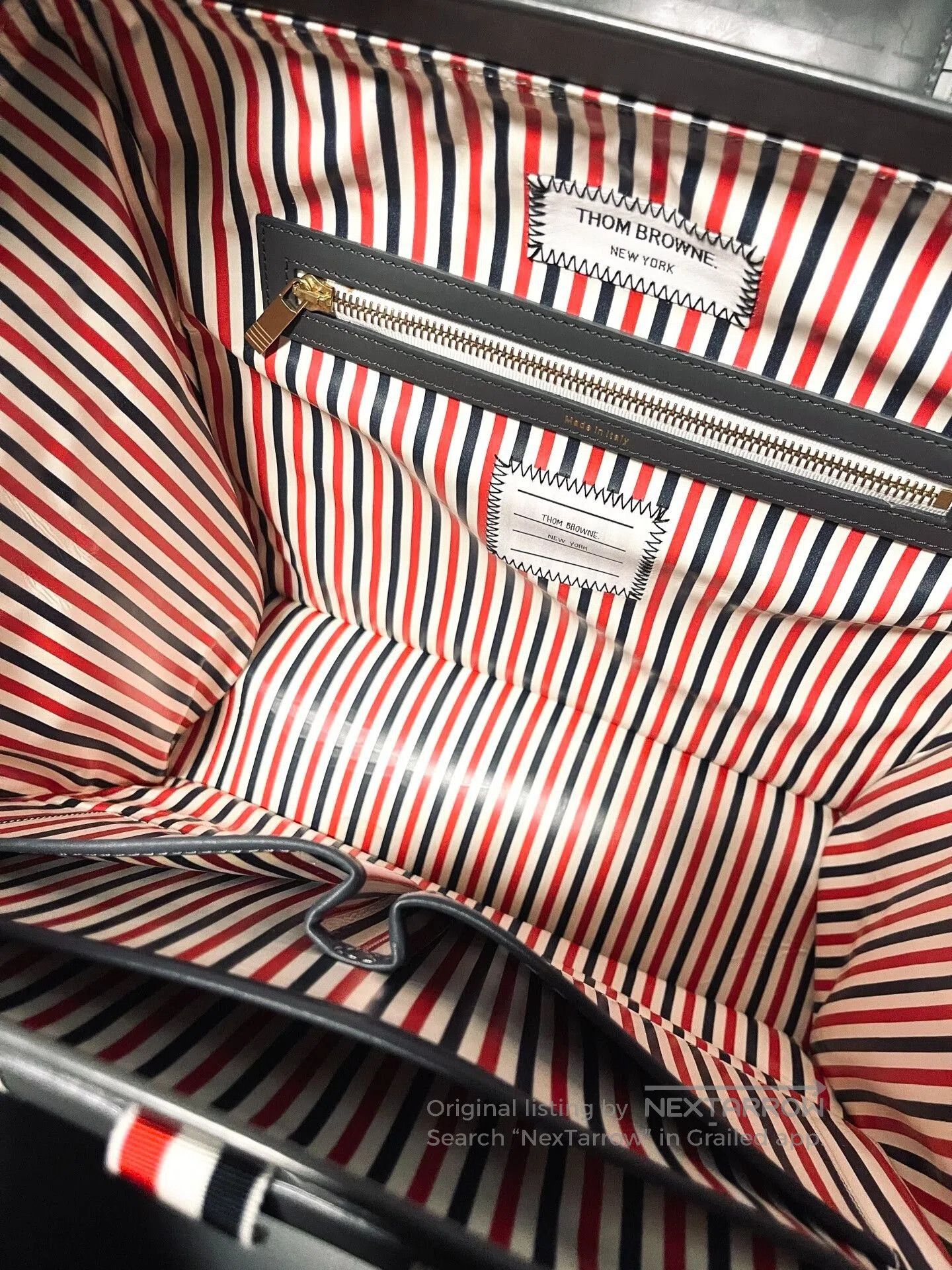 Thom Browne Thom Browne Striped Doctor's Handbag. Size ONE SIZE - 6 Thumbnail