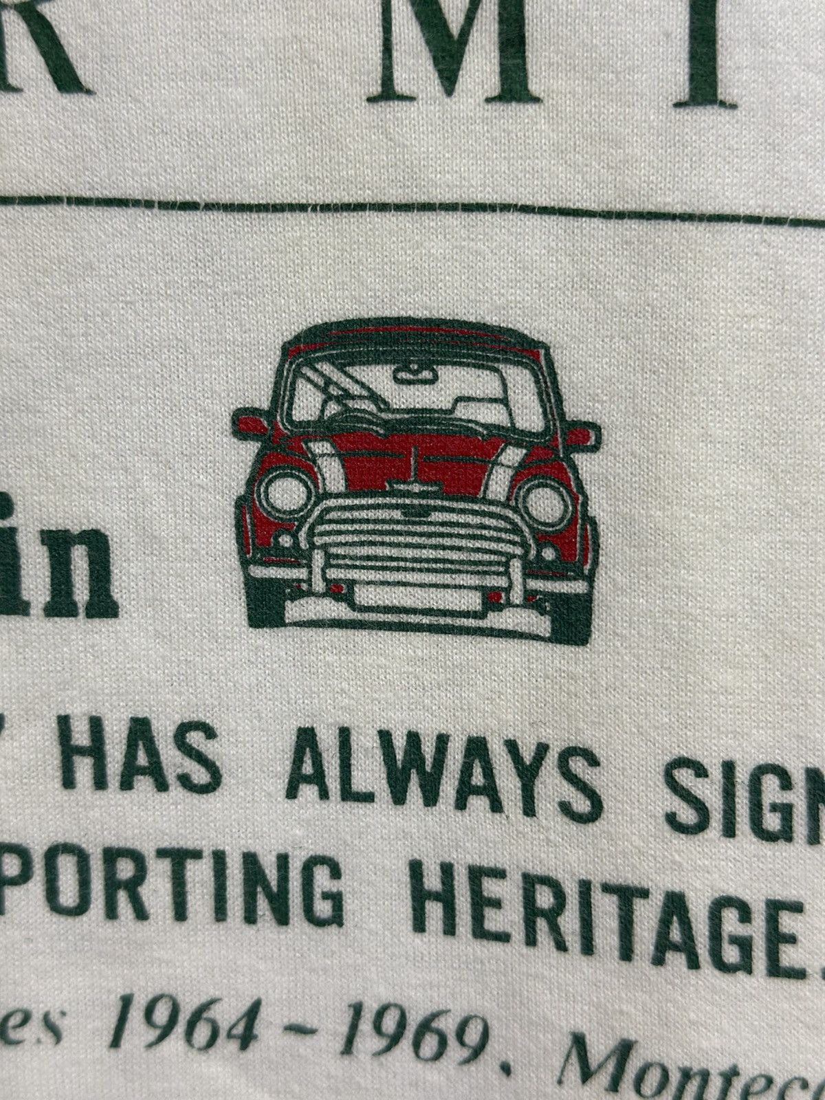 Cooper × Vintage Vintage Rover Mini John Cooper Faded Tee Size US M / EU 48-50 / 2 - 3 Thumbnail
