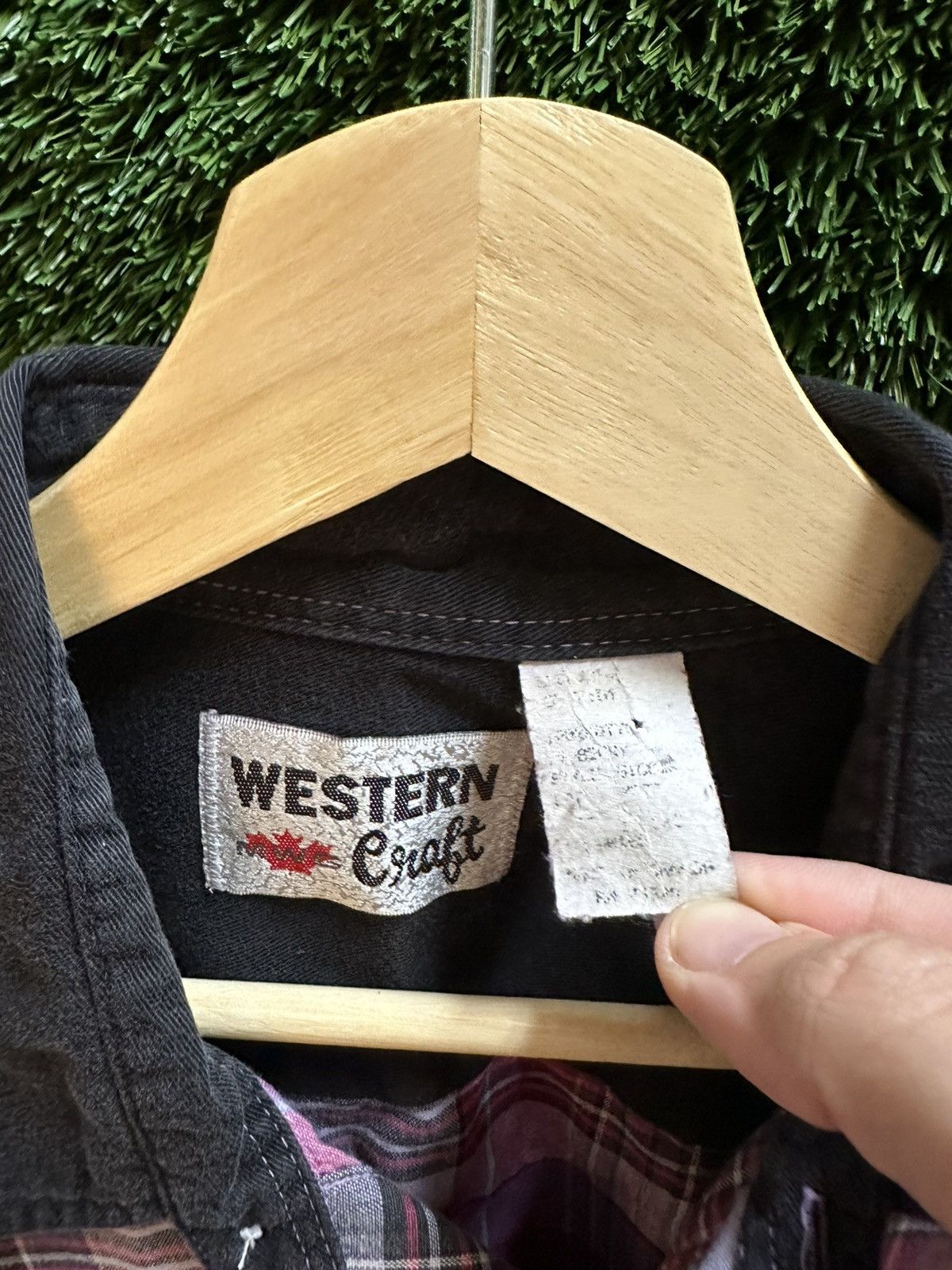 Vintage Vintage 1980s Western Craft Snap-up Plaid Shirt Size XL Size US XL / EU 56 / 4 - 3 Thumbnail