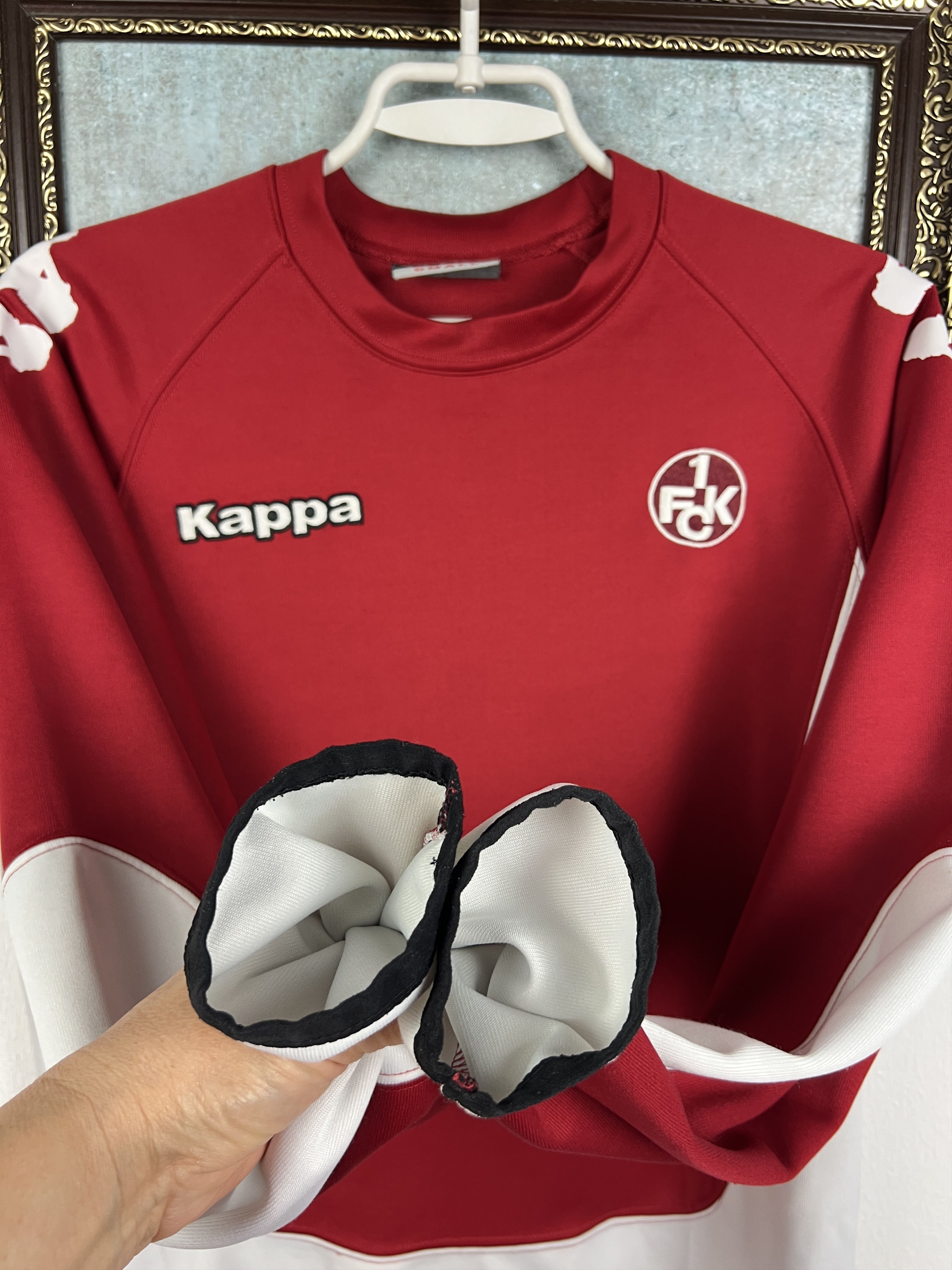 Kappa Vintage Kaiserslautern Football Train Sweatshirt Track Top Size US S / EU 44-46 / 1 - 5 Thumbnail