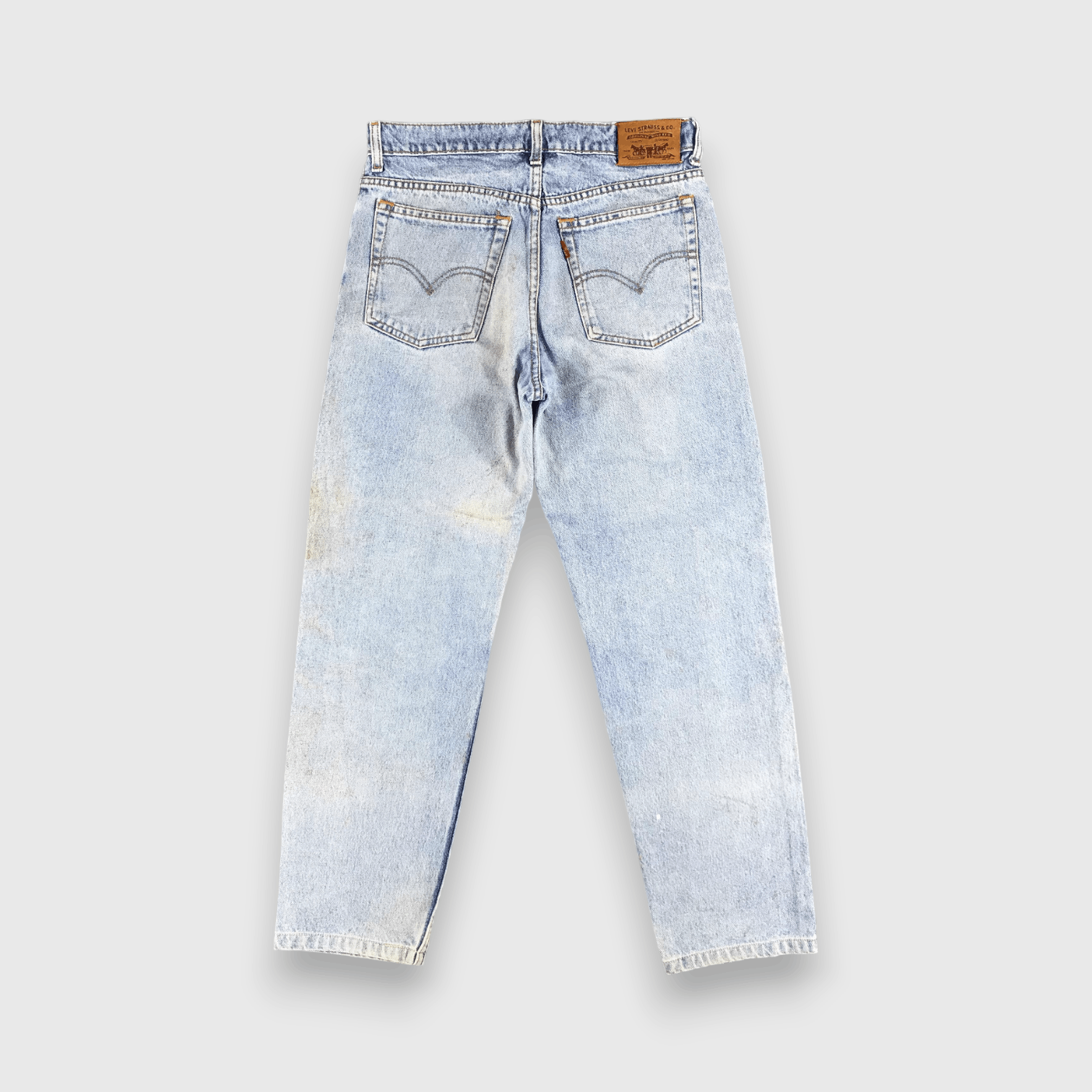Levi's Vintage 90s Light Wash Levis 626 Jeans-J1768 Size US 30 / EU 46 - 2 Thumbnail