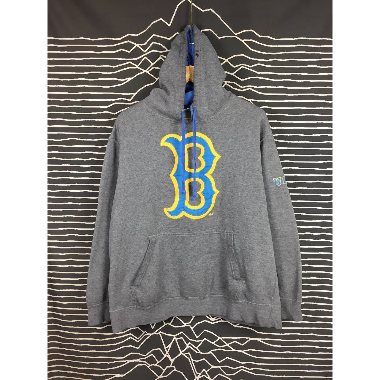 Vintage Vtg UCLA Bruins Big Logo University Of California Hoodie Size US L / EU 52-54 / 3 - 3 Thumbnail