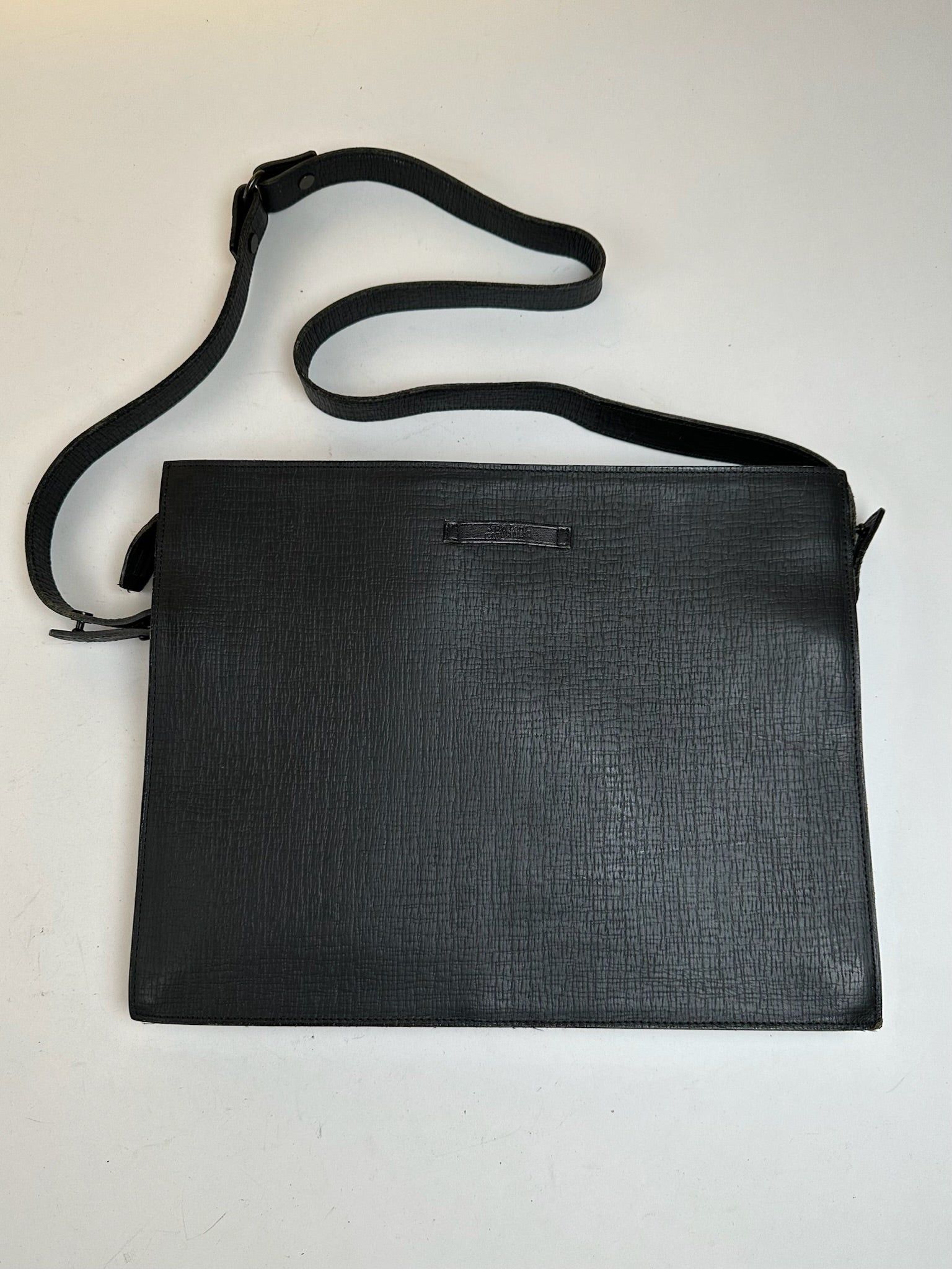 Jean Paul Gaultier Vintage Leather Bag Black Size ONE SIZE - 1 Thumbnail