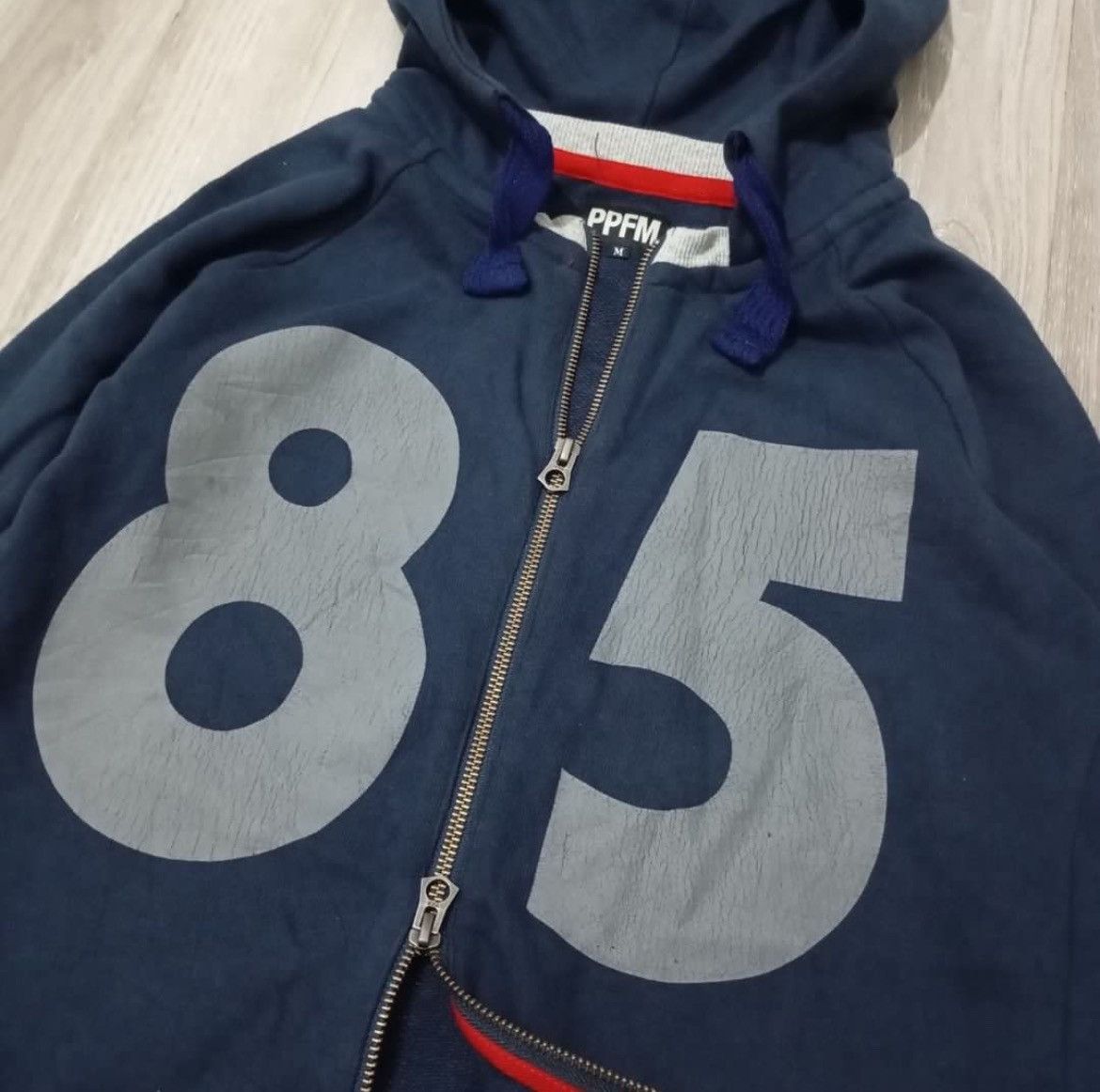 Beauty Beast × Japanese Brand × PPFM Ppfm Double Zipper Sweatshirt Hoodie Size US L / EU 52-54 / 3 - 2 Thumbnail