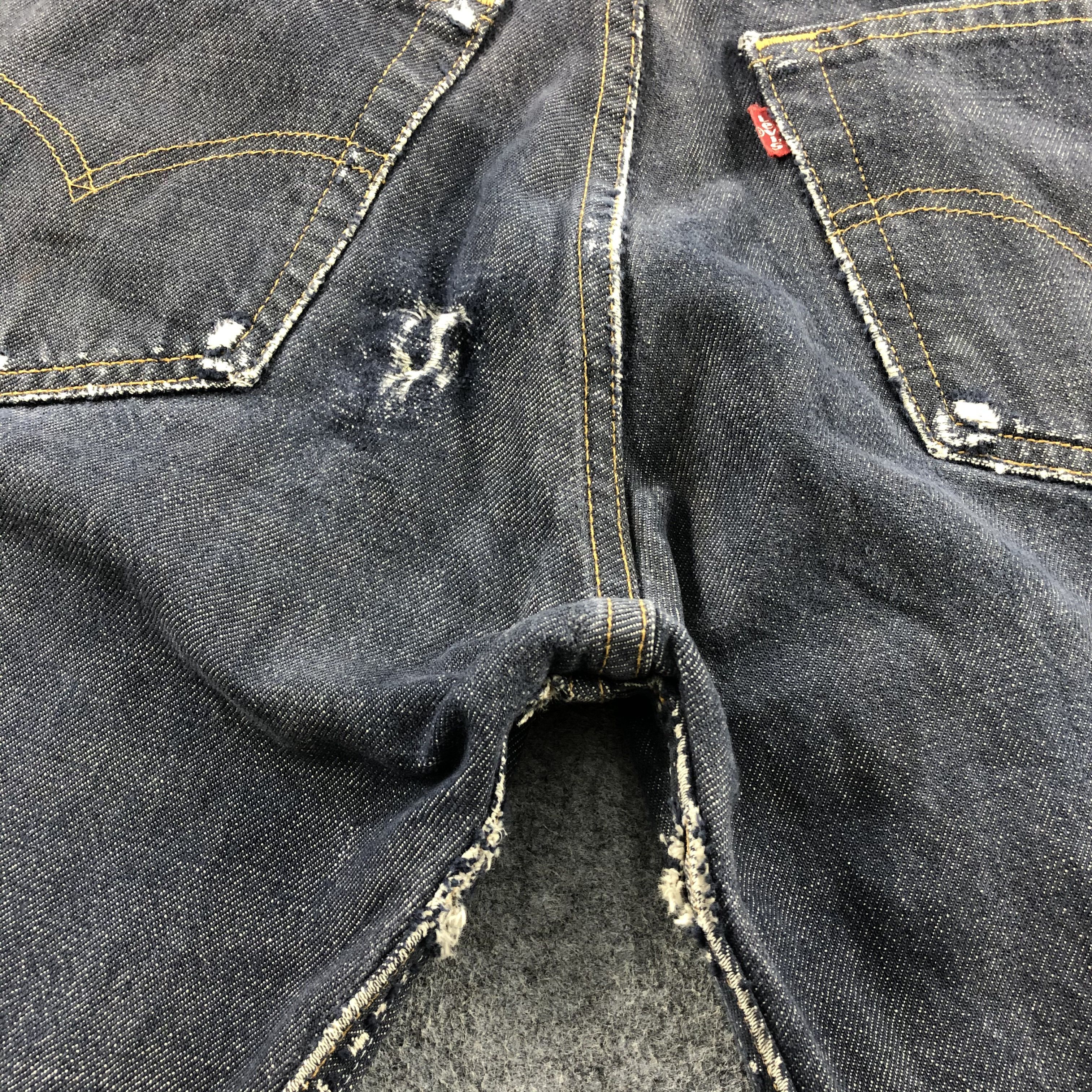 Levi's × Vintage Vintage 90s Distress Levis 501 Jeans-JM1557 Size US 31 - 6 Thumbnail