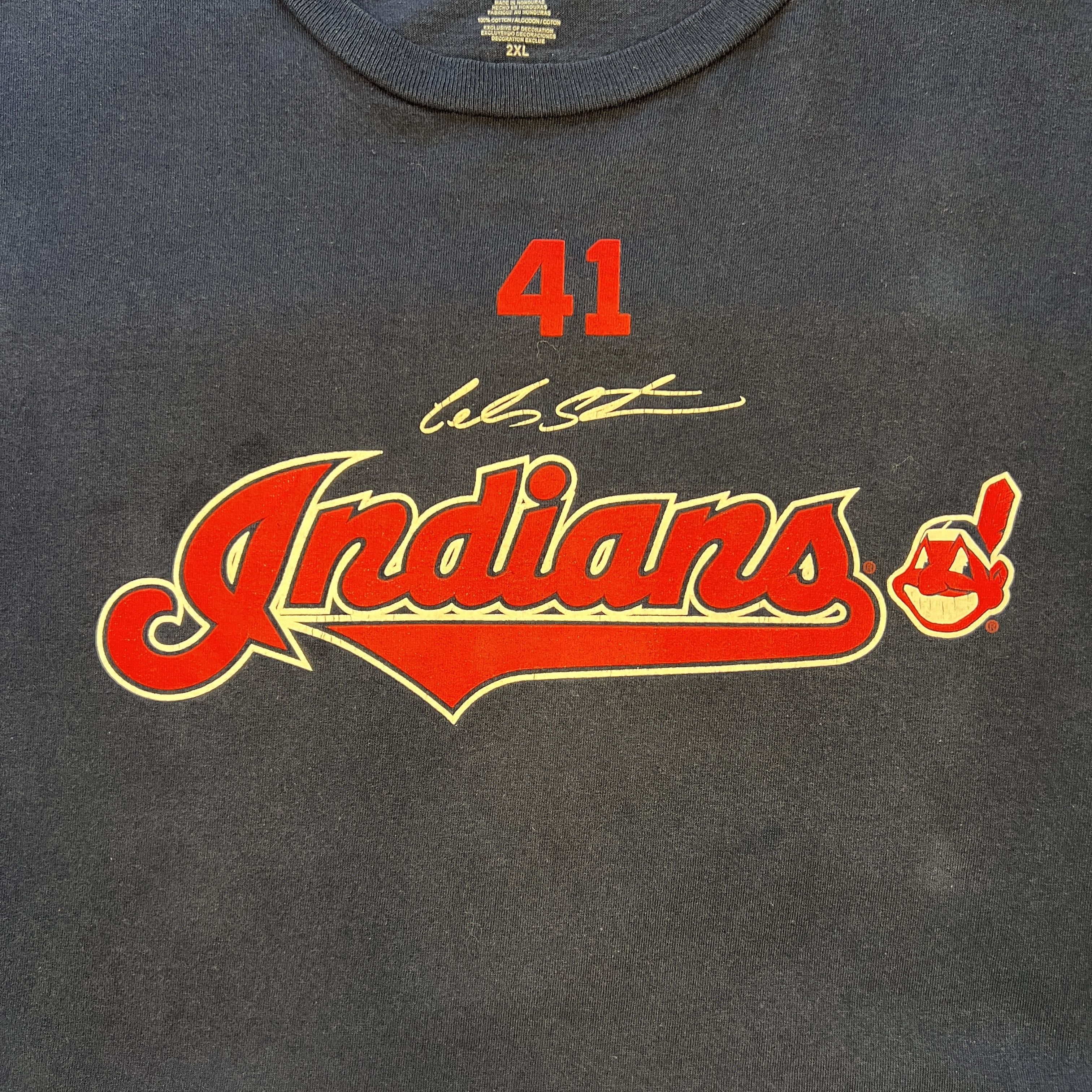 Majestic Vintage Cleveland Santana #41 Baseball Jersey T-Shirt Size US XXL / EU 58 / 5 - 5 Thumbnail