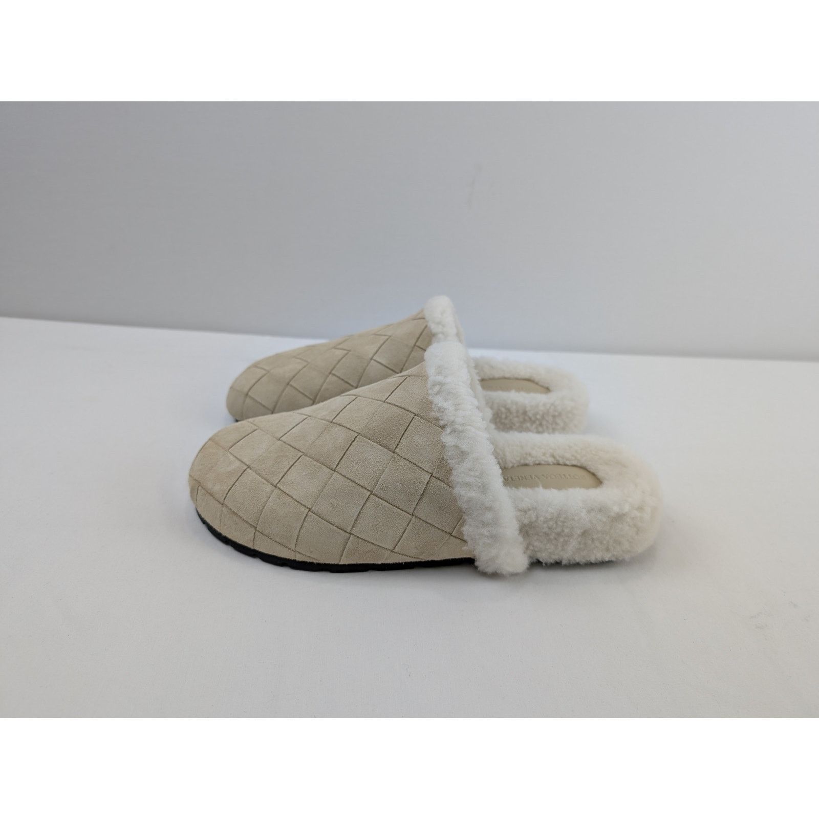 Bottega Veneta o1rshd1 Reggie Slipper Mule in Beige Size US 9 / EU 42 - 6 Thumbnail