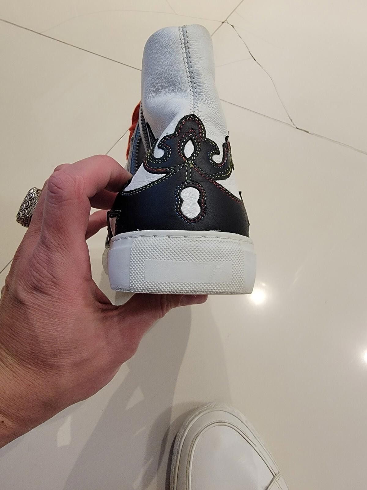 Zadig & Voltaire Zadig & Voltaire - ZV1747 High Flame Men sneakers Mens 44 Size US 10.5 / EU 43-44 - 3 Thumbnail