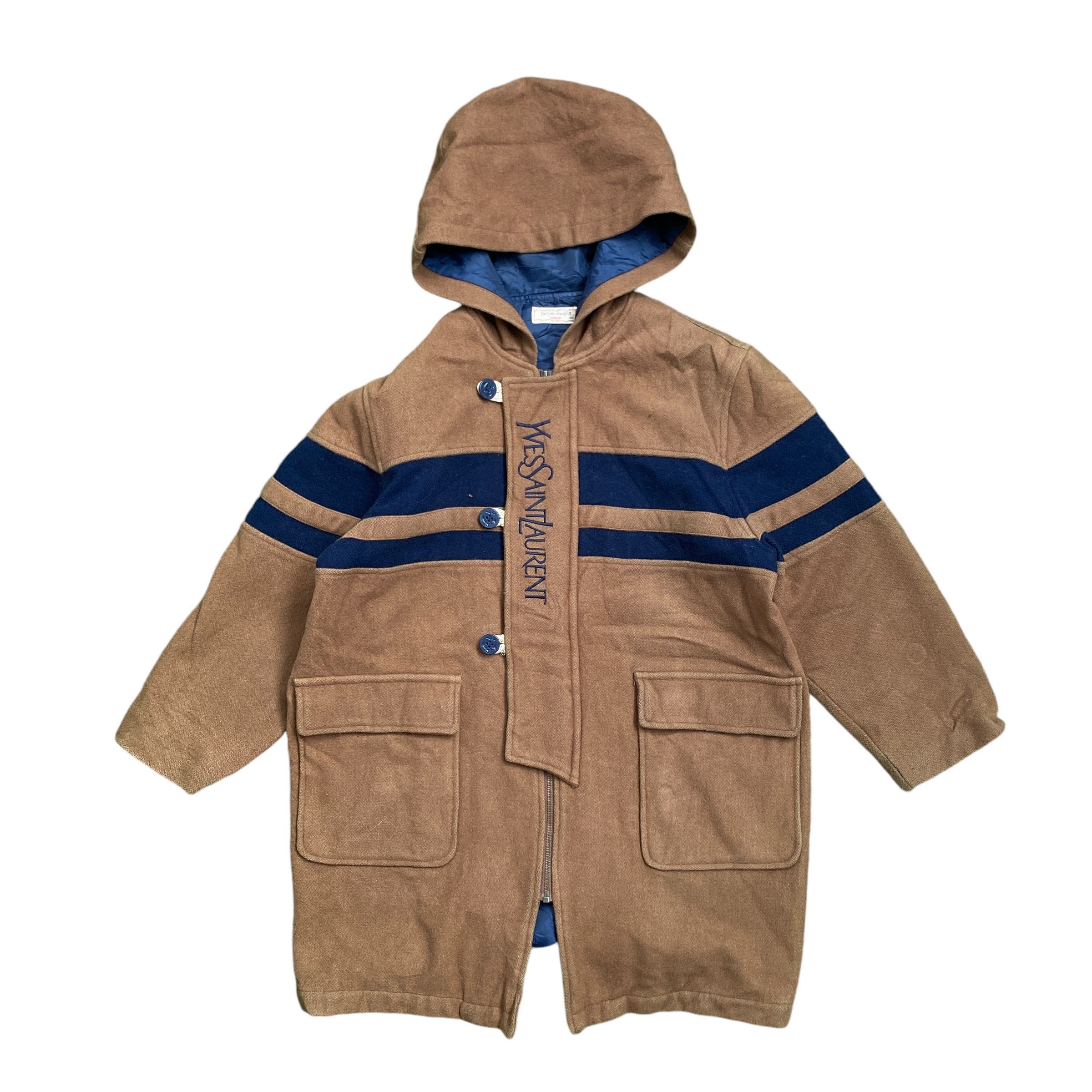 Yves Saint Laurent Vintage Yves Saint Laurent Embordiery Fleece Hoodie Jacket Size US S / EU 44-46 / 1 - 1 Thumbnail