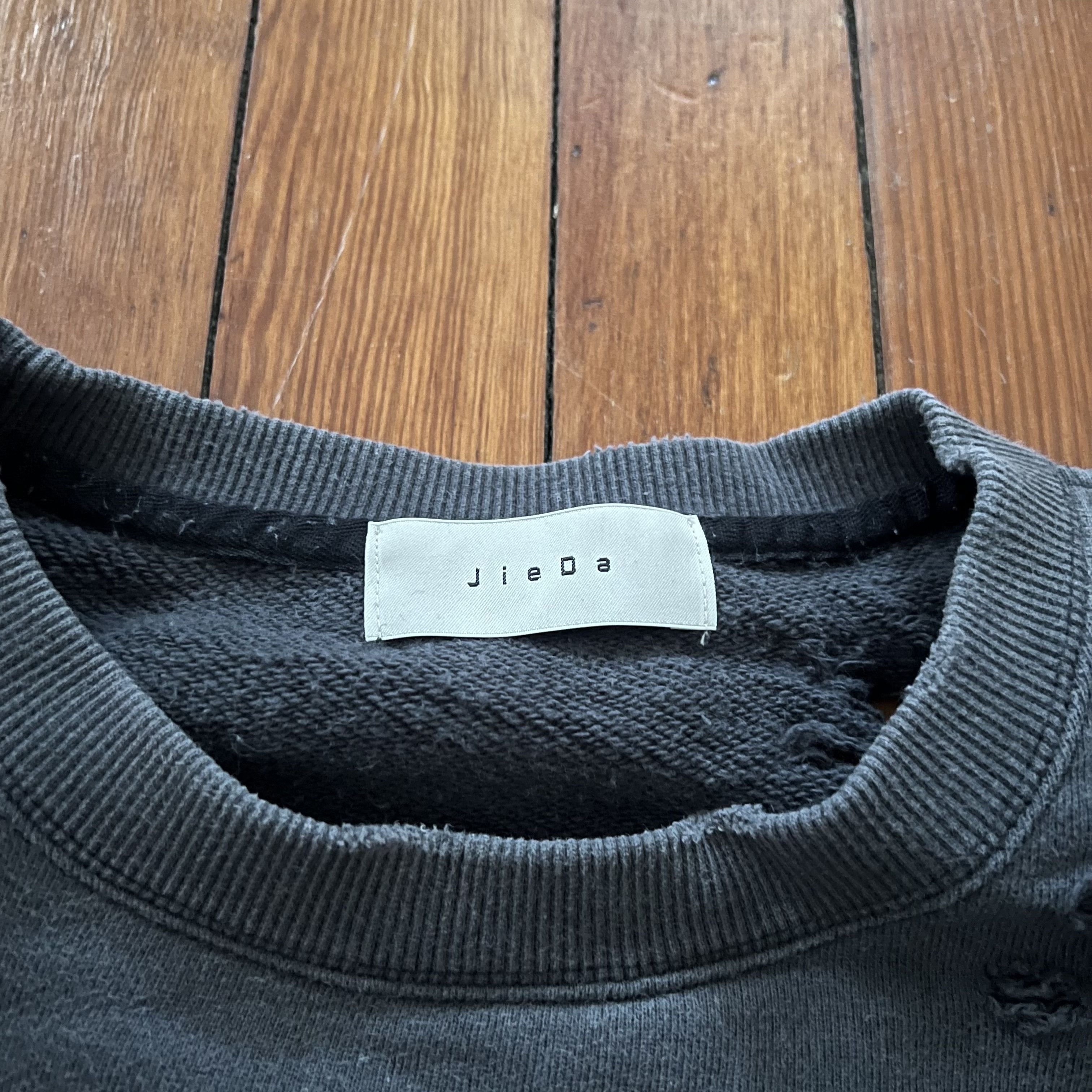 JieDa JieDa 17ss Super Damage Sweat / Dark Gray / Medium (2) Size US M / EU 48-50 / 2 - 3 Thumbnail