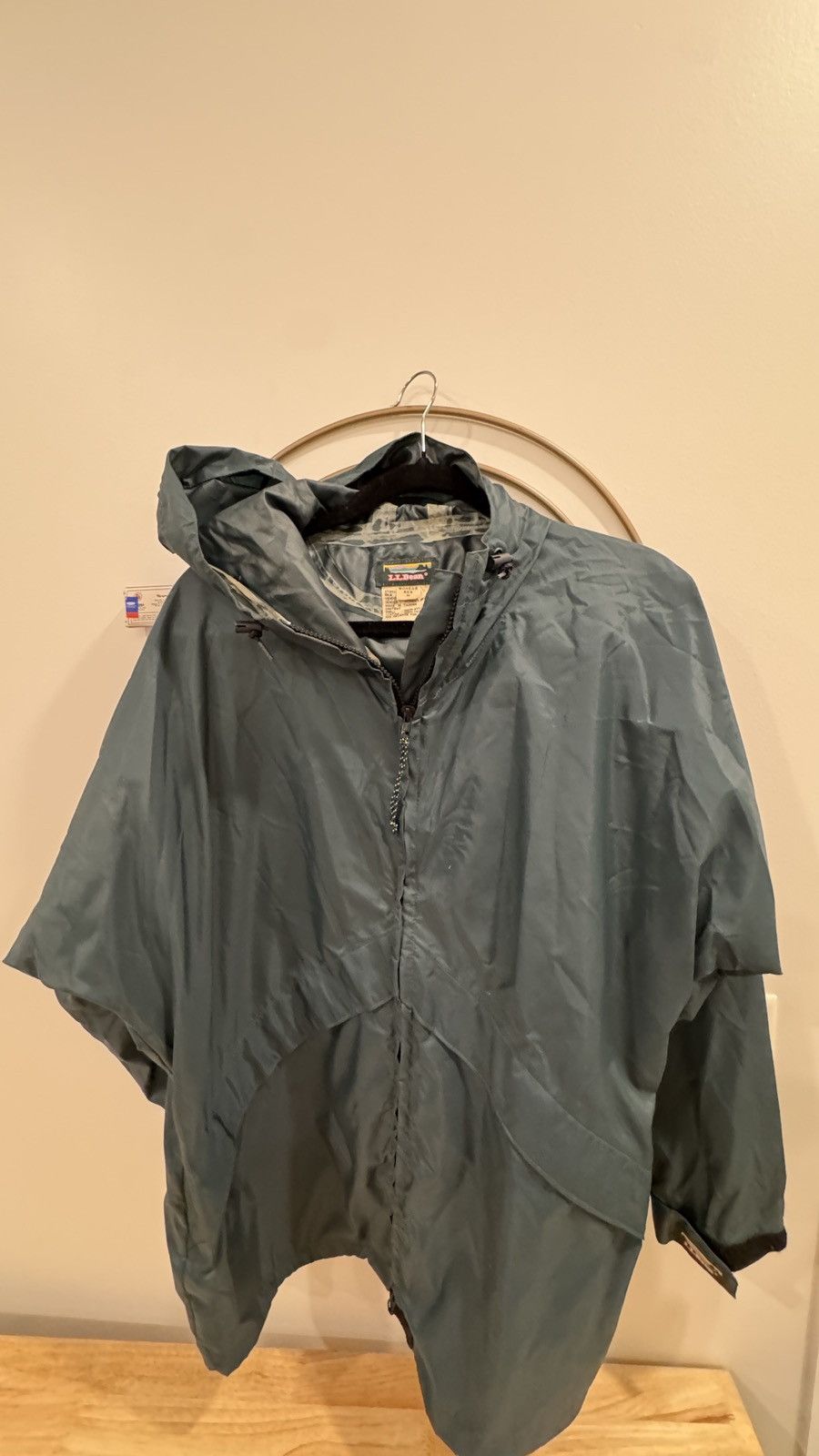 L.L. Bean × Vintage Forest Green Women’s Rain Jacket Size M / US 6-8 / IT 42-44 - 3 Thumbnail
