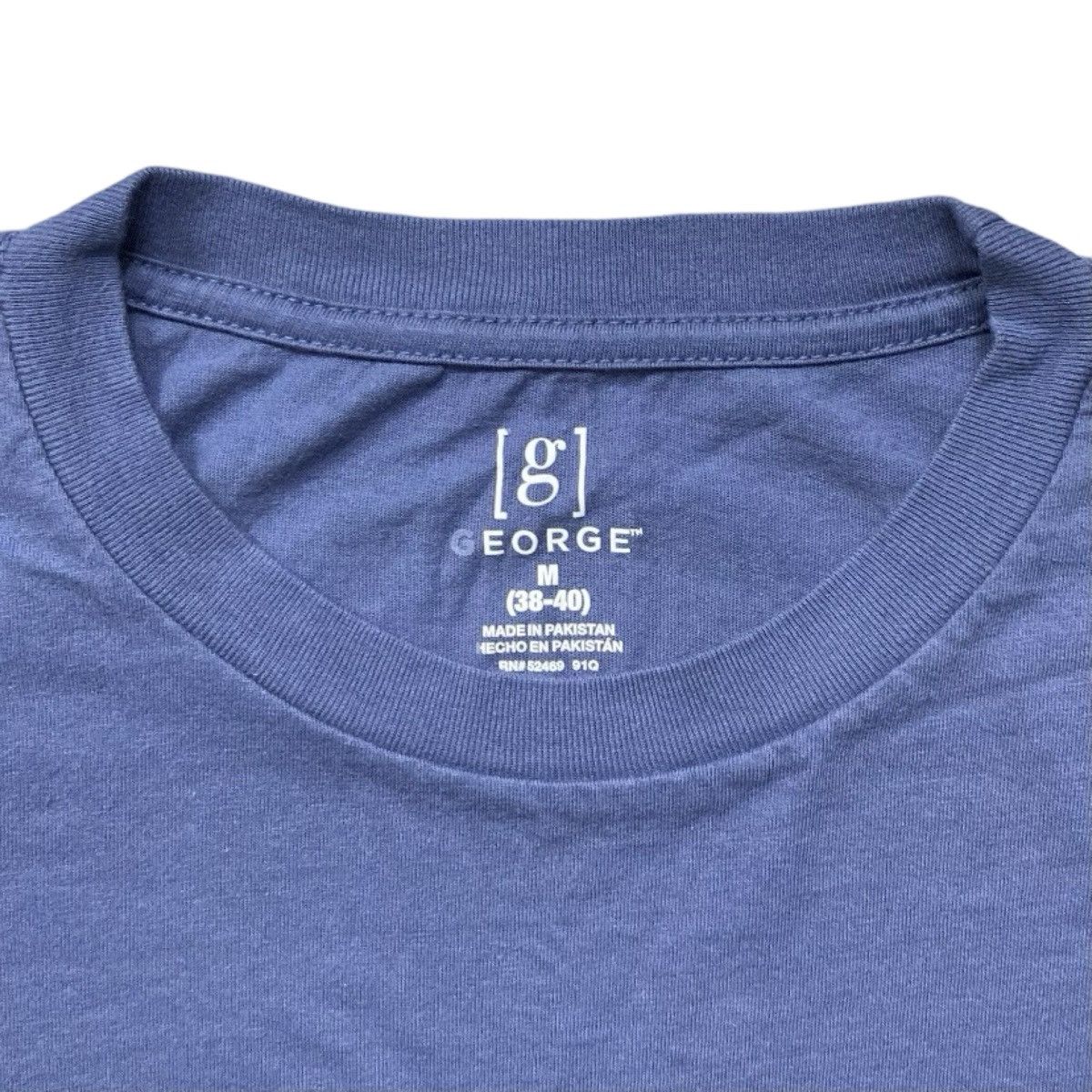 George George Blue Long Sleeve T Shirt Size Medium Size US M / EU 48-50 / 2 - 3 Thumbnail