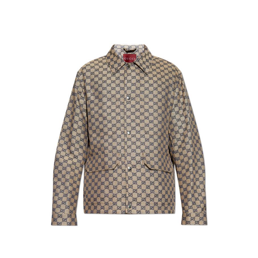 Gucci GUCCI Beige Jacket New & Authentic (Men's size:M;) Size US M / EU 48-50 / 2 - 1 Preview