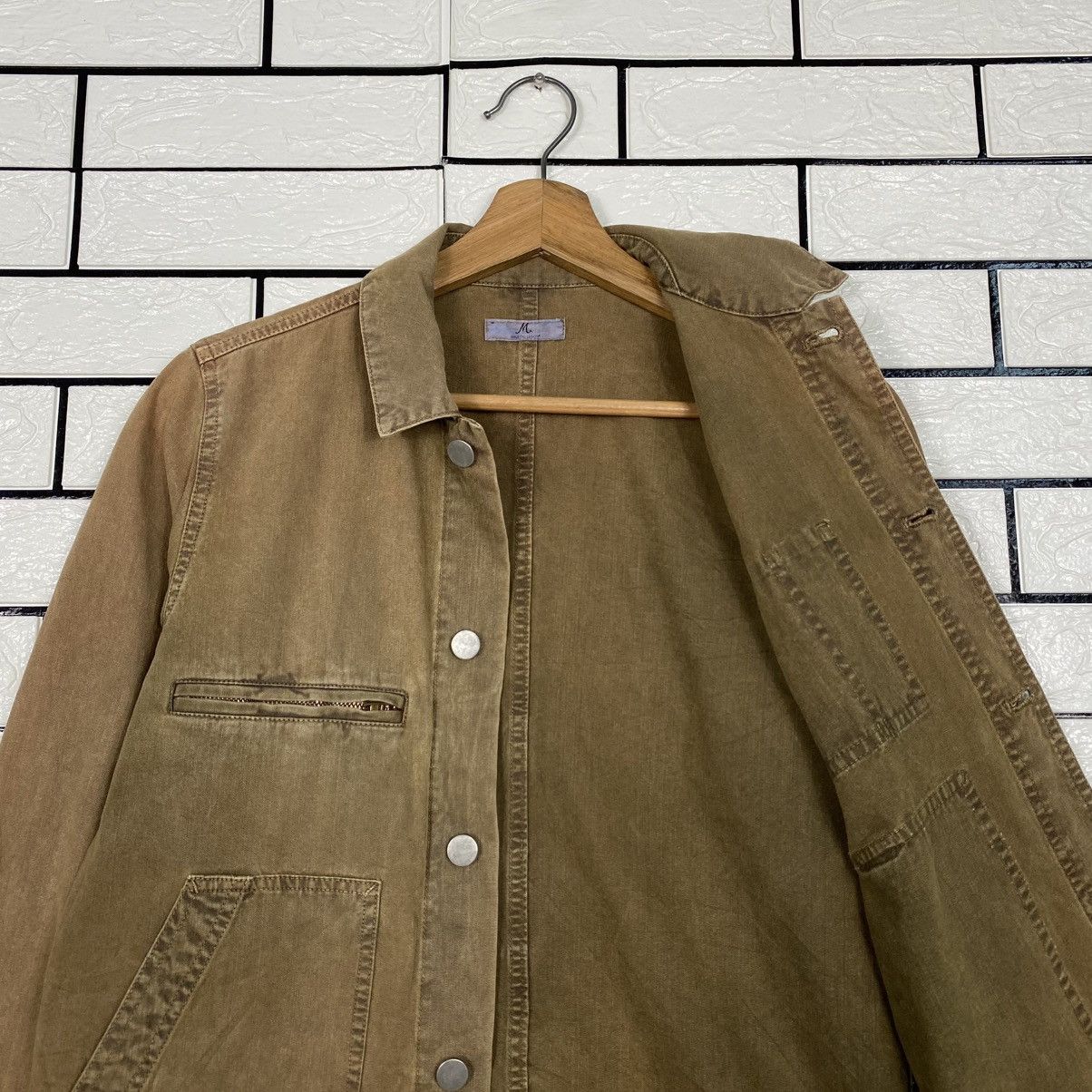 Japanese Brand 📌Vintage Hickory Chore Jacket Majestic Lagon Issey Miyake Size US M / EU 48-50 / 2 - 13 Thumbnail