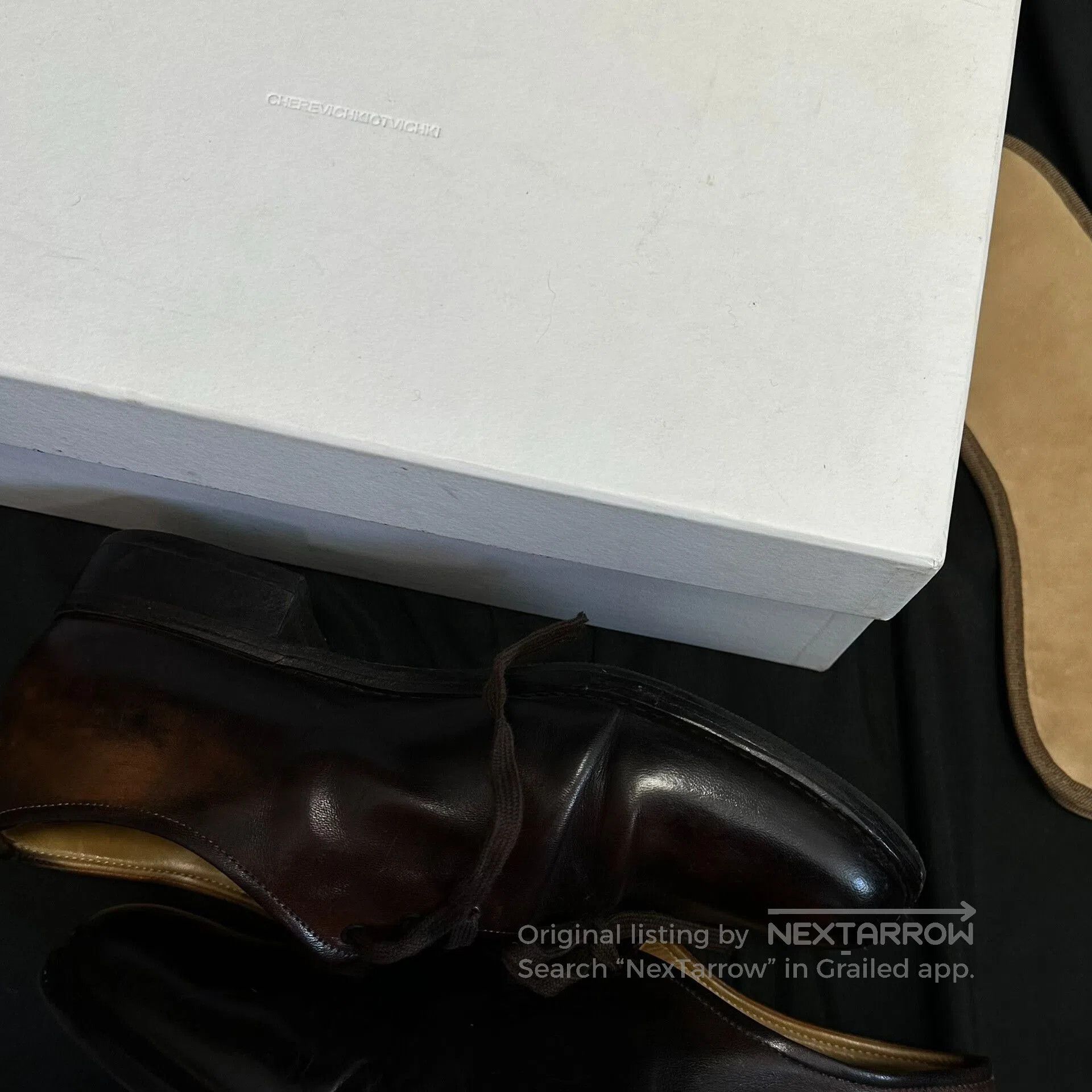 Cherevichkiotvichki cherevichkiotvichki derby leather shoes. Size US 7.5 / EU 40-41 - 5 Thumbnail