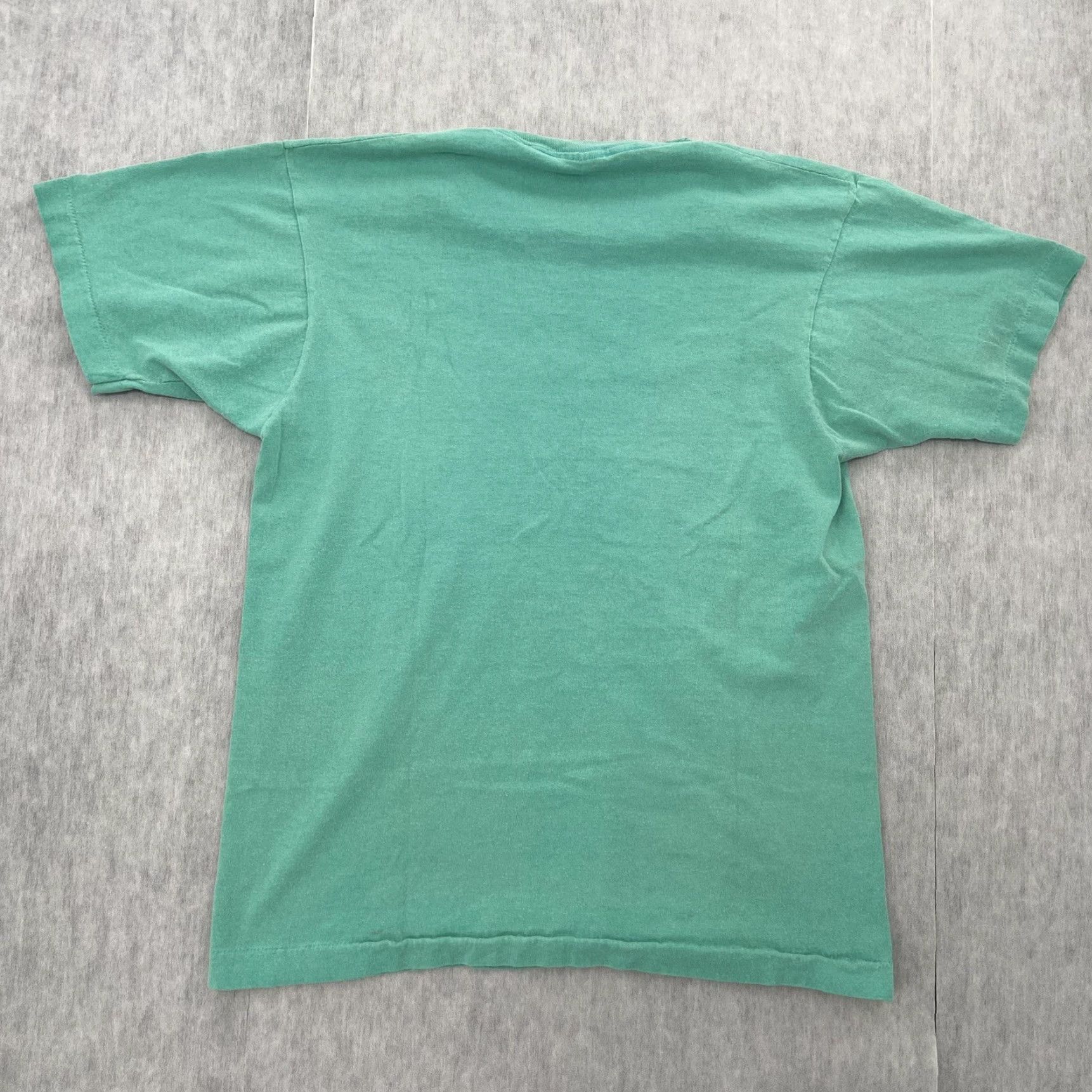 Fruit Of The Loom VINTAGE Fruit of the Loom Hawaii Shirt Adult Large Green Aloha Floral Beach Tee Short Sleeve Crew Neck Men’s T-Shirt Vintage Graphic Print Size US L / EU 52-54 / 3 - 2 Thumbnail