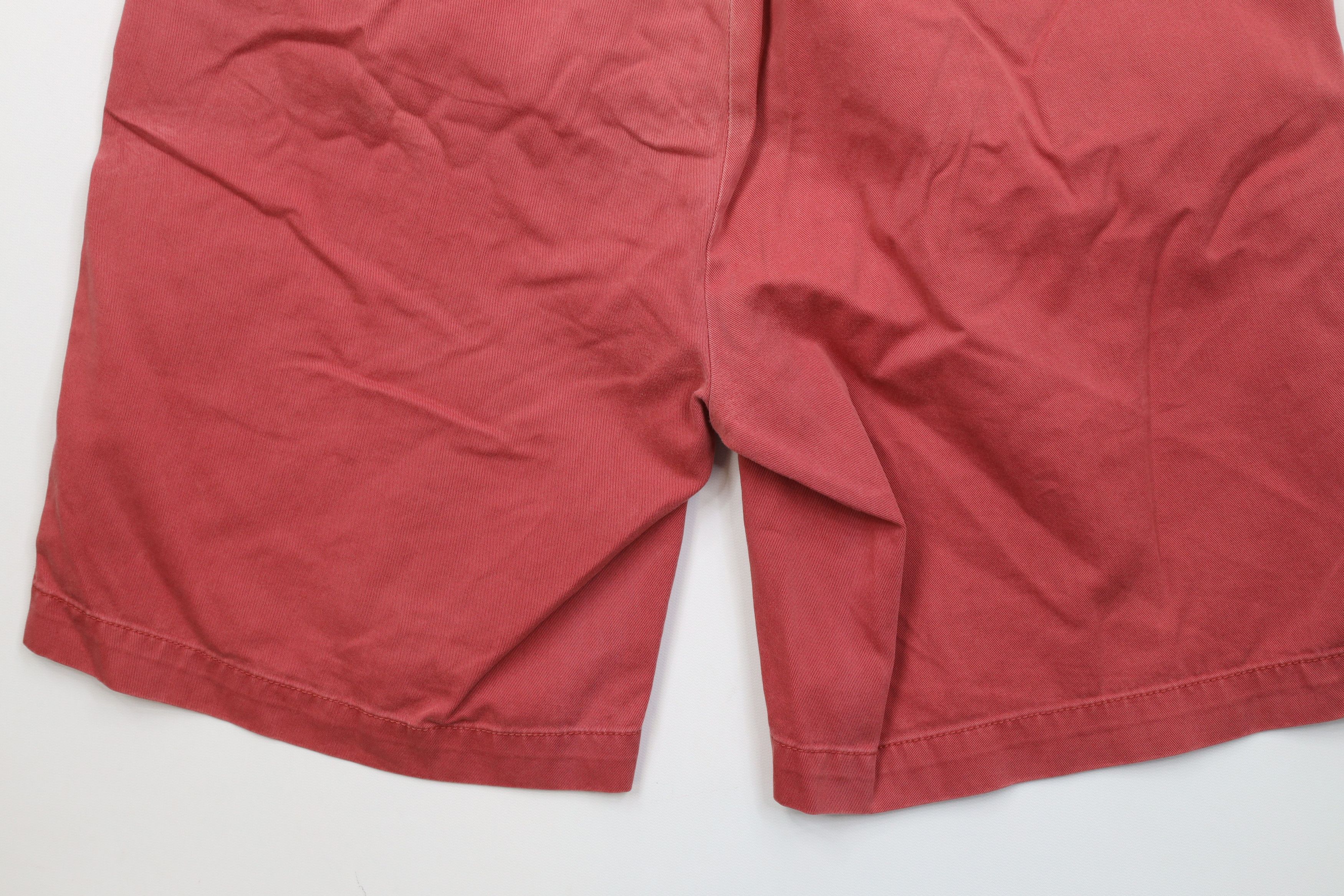 Ralph Lauren Vintage 90s Ralph Lauren Above Knee Chino Golf Shorts Red Size US 34 / EU 50 - 14 Thumbnail