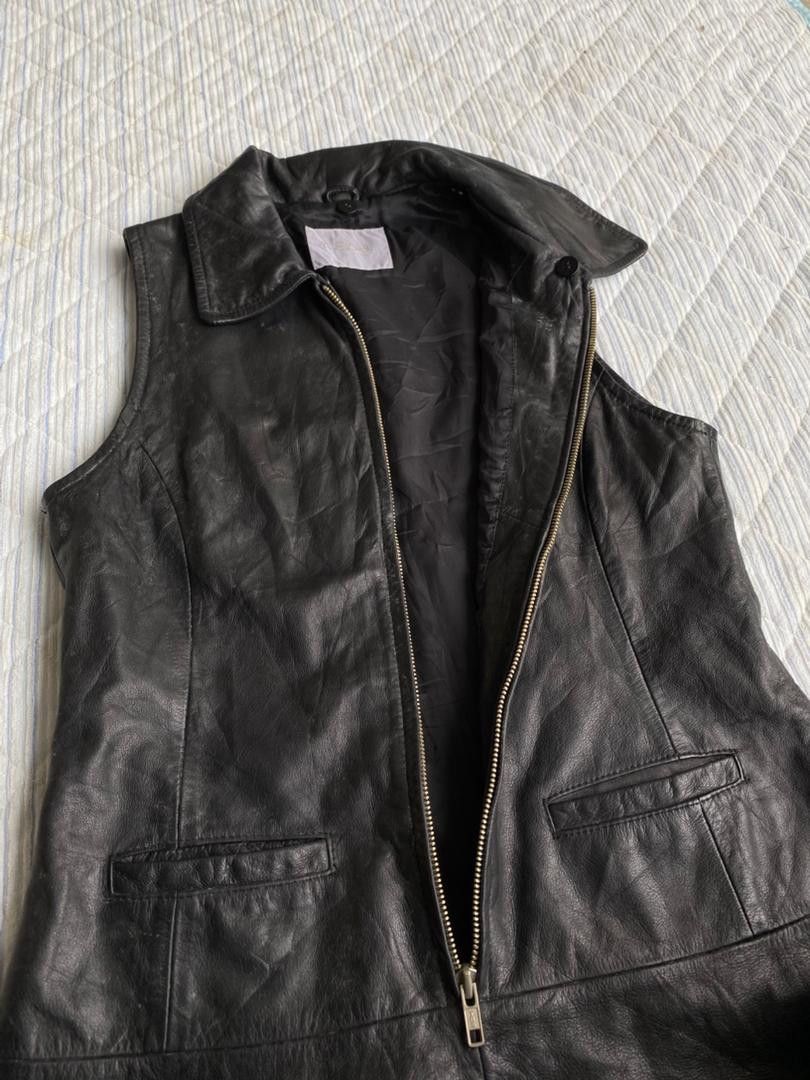 Leather PEDI VEST LEATHER WOMEN Size S / US 4 / IT 40 - 3 Thumbnail